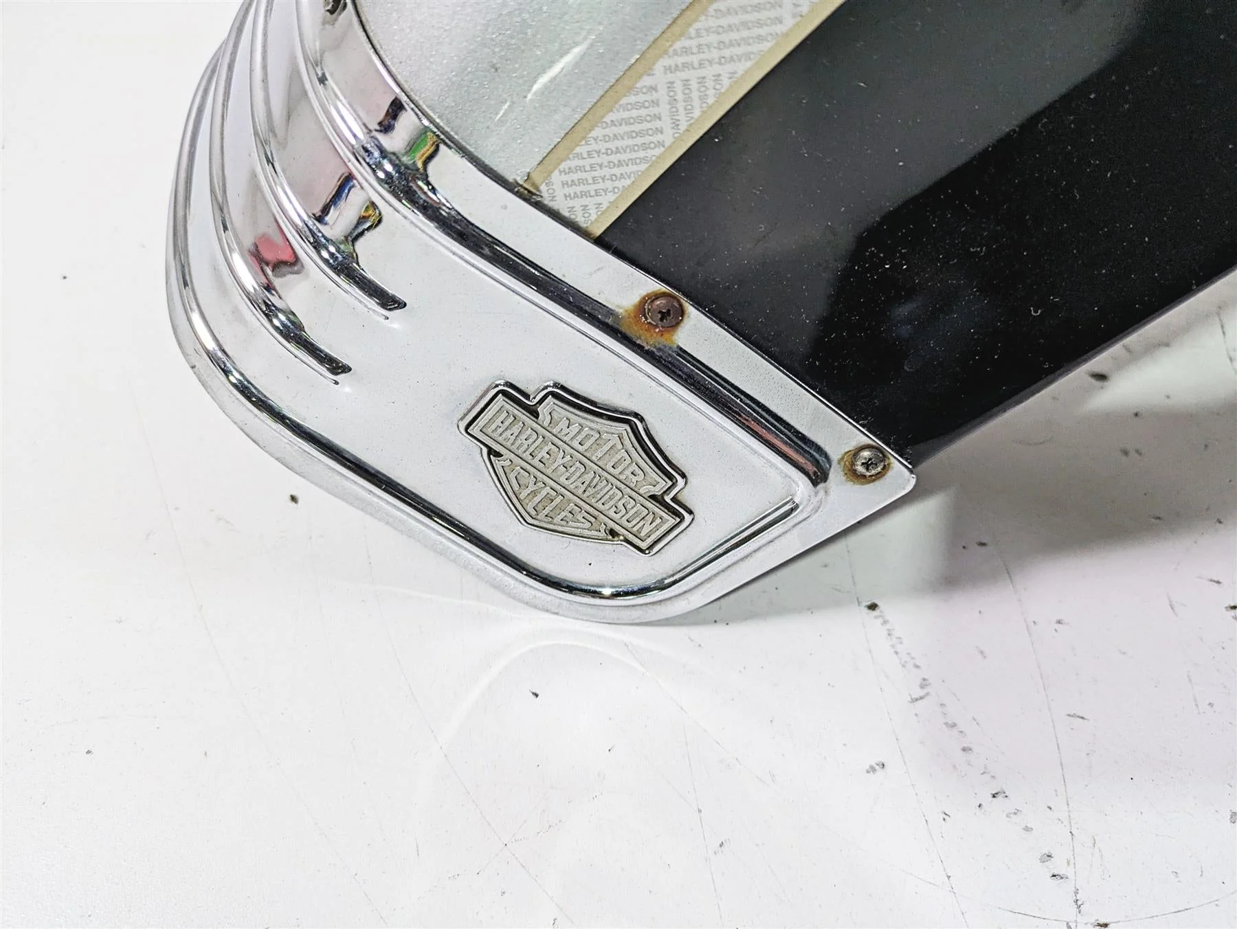 2003 Harley Touring FLHTCUI 100TH E-Glide Front Fender + Emblem 58837-00 - Image 8