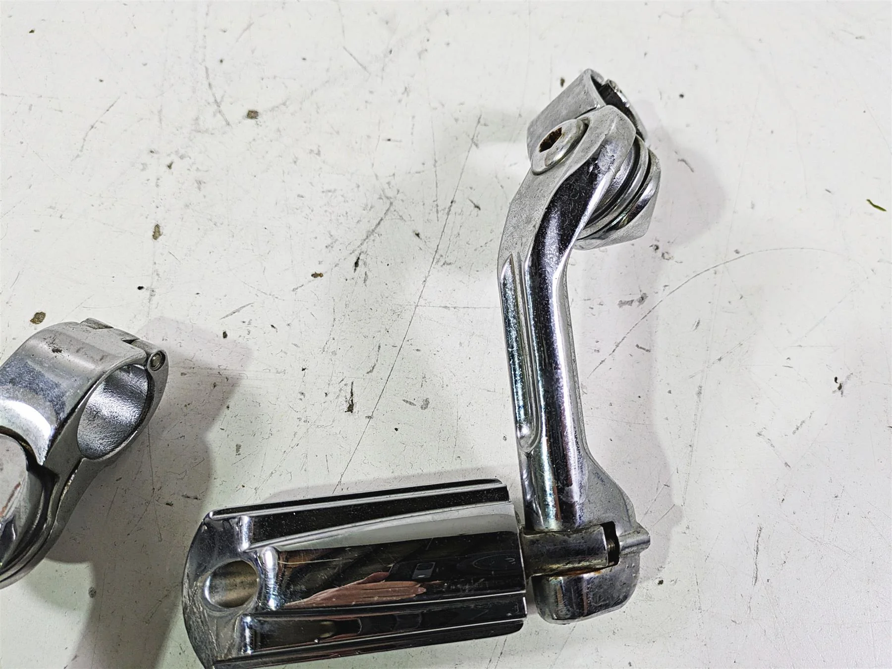 2003 Harley Touring FLHTCUI 100TH E-Glide Highway Foot Peg Set 50829-07A - Image 10