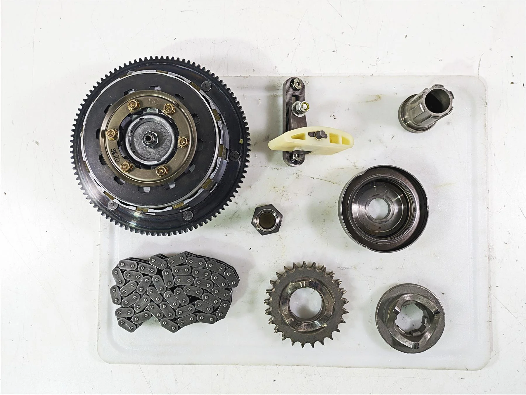 2003 Harley Touring FLHTCUI 100TH E-Glide Primary Drive Clutch Kit 37802-98B - Image 5