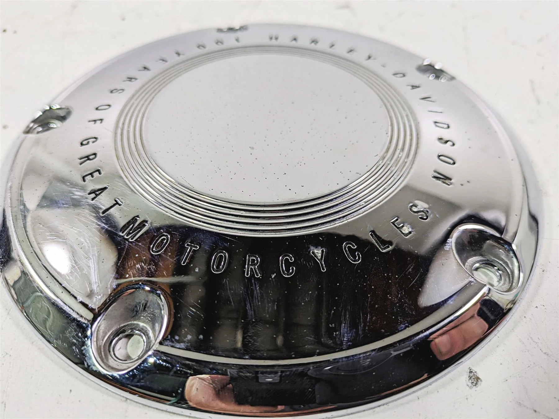 2003 Harley Touring FLHTCUI 100TH E-Glide Primary Drive Derby Cover 60720-03 - Image 11