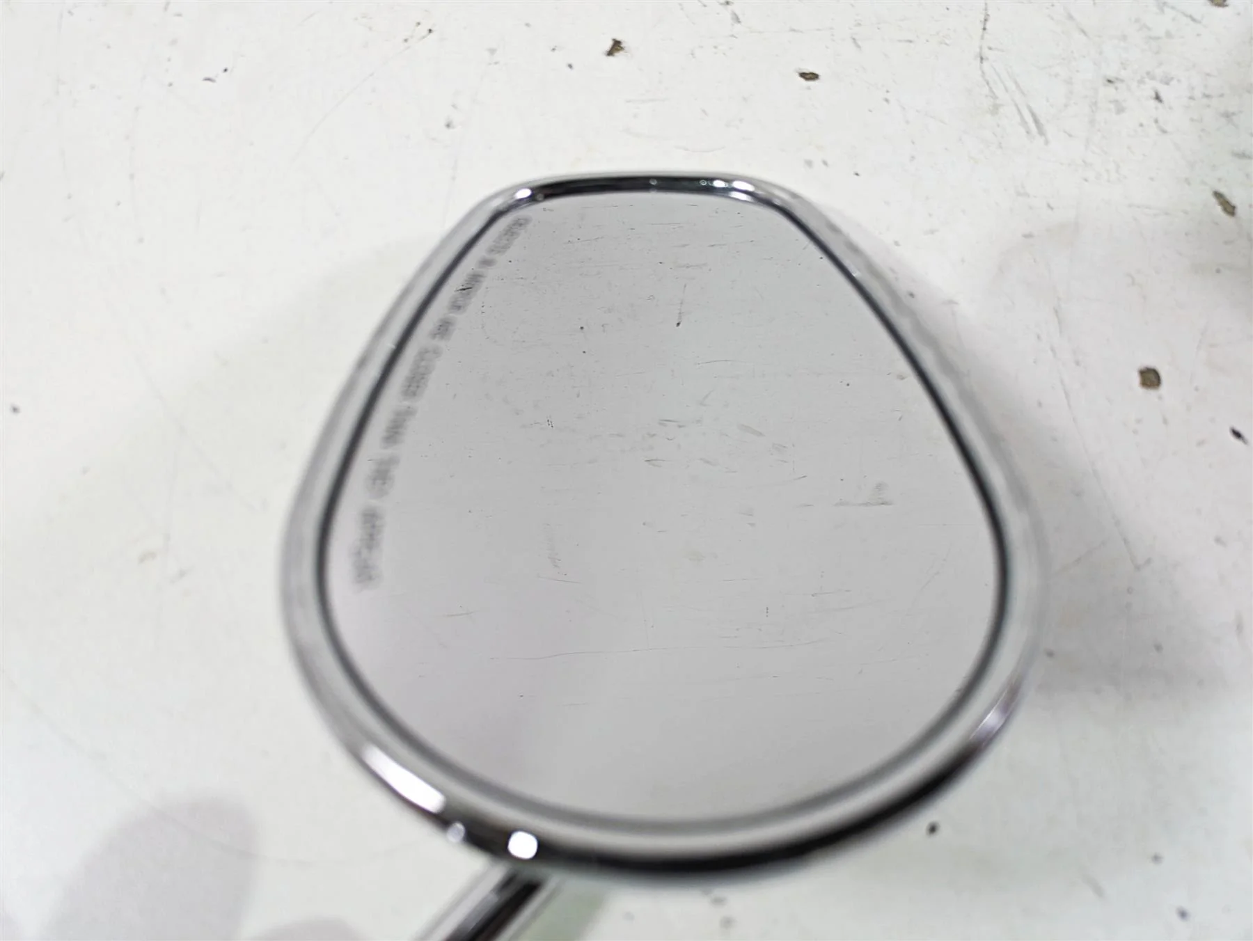 2003 Harley Touring FLHTCUI 100TH E-Glide Rear Chrome Mirror -Read 91845-03B - Image 7