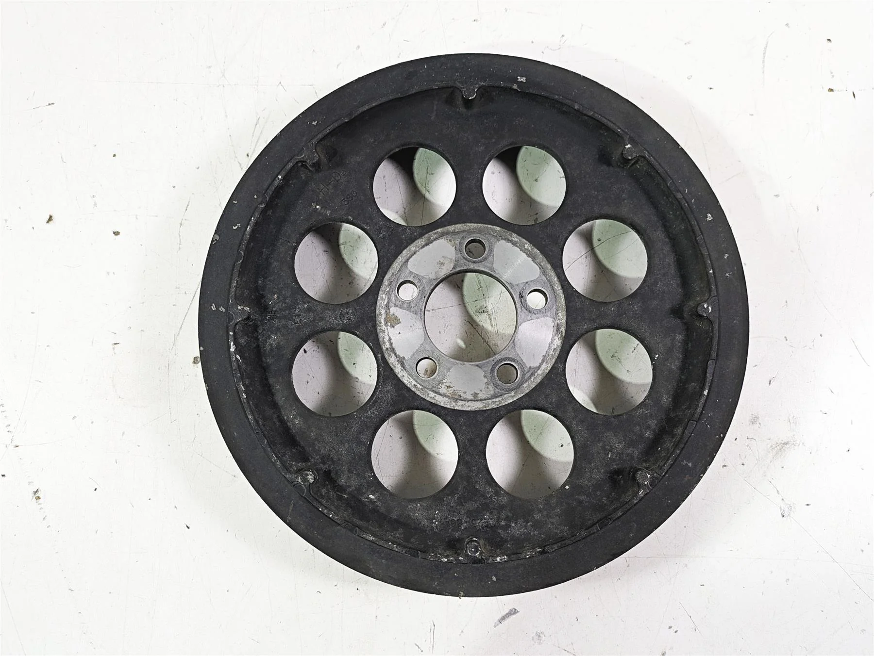 2003 Harley Touring FLHTCUI 100TH E-Glide Rear Drive Belt Pulley 70T 40225-86A - Image 6