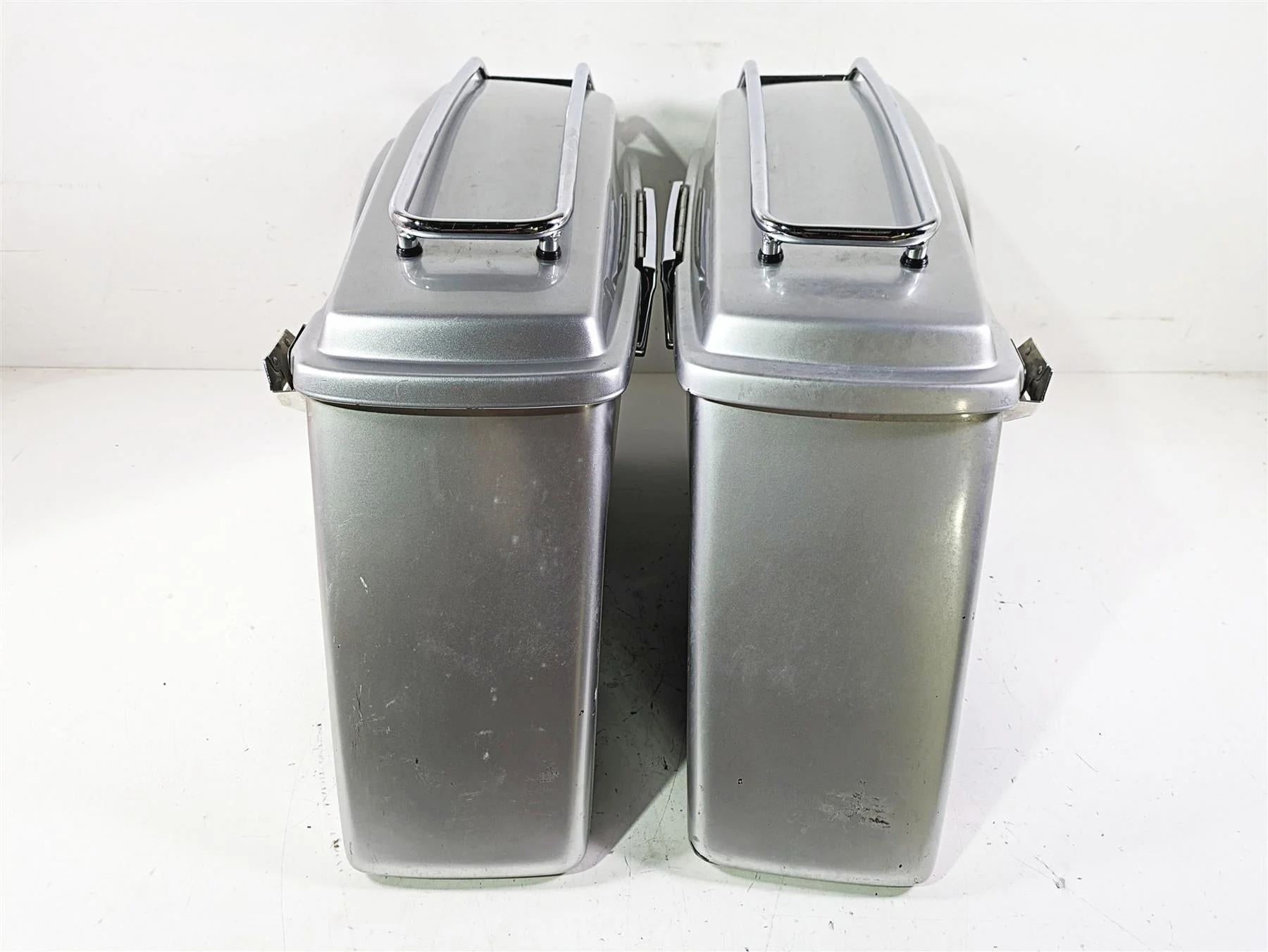 2003 Harley Touring FLHTCUI 100TH E-Glide Saddlebag Saddle Bag Set Read 90753-93 - Image 3