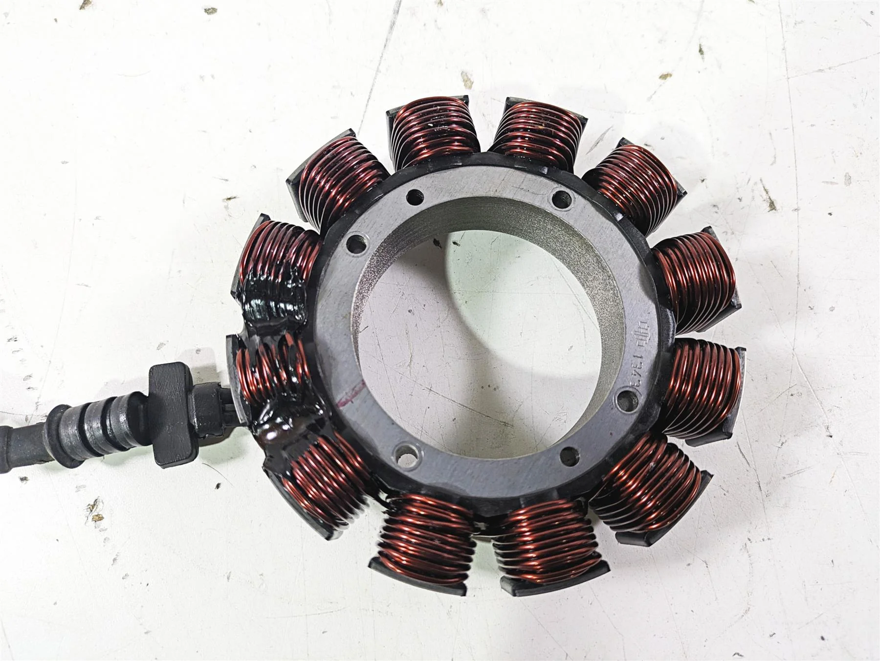 2003 Harley Touring FLHTCUI 100TH E-Glide Stator Alternator Generator 29987-02A - Image 10
