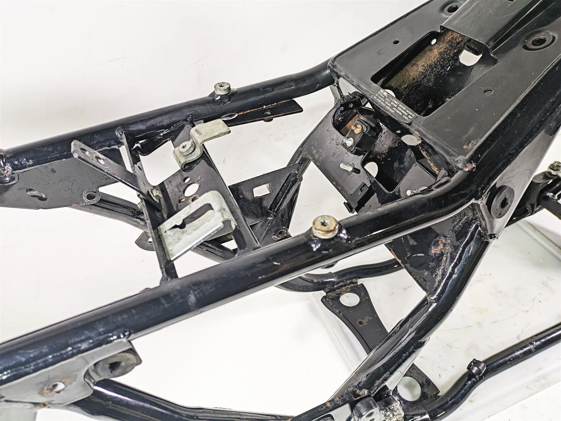 2003 Harley Touring FLHTCUI 100TH E-Glide Straight Main Frame Chassis With Clean North Carolina Title 47900-02A - Image 6