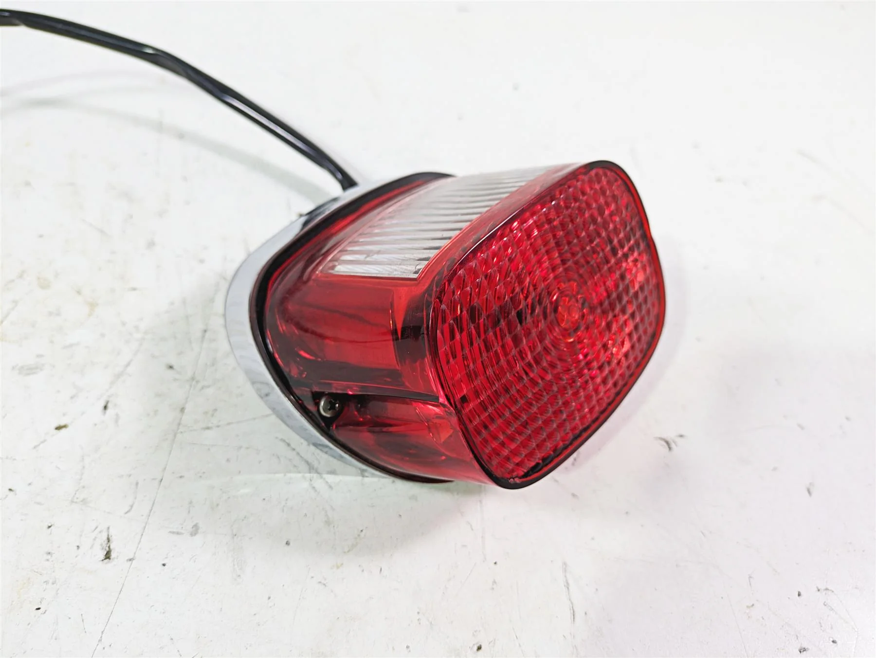 2003 Harley Touring FLHTCUI 100TH E-Glide Taillight & Wiring - Read 68713-94 - Image 12