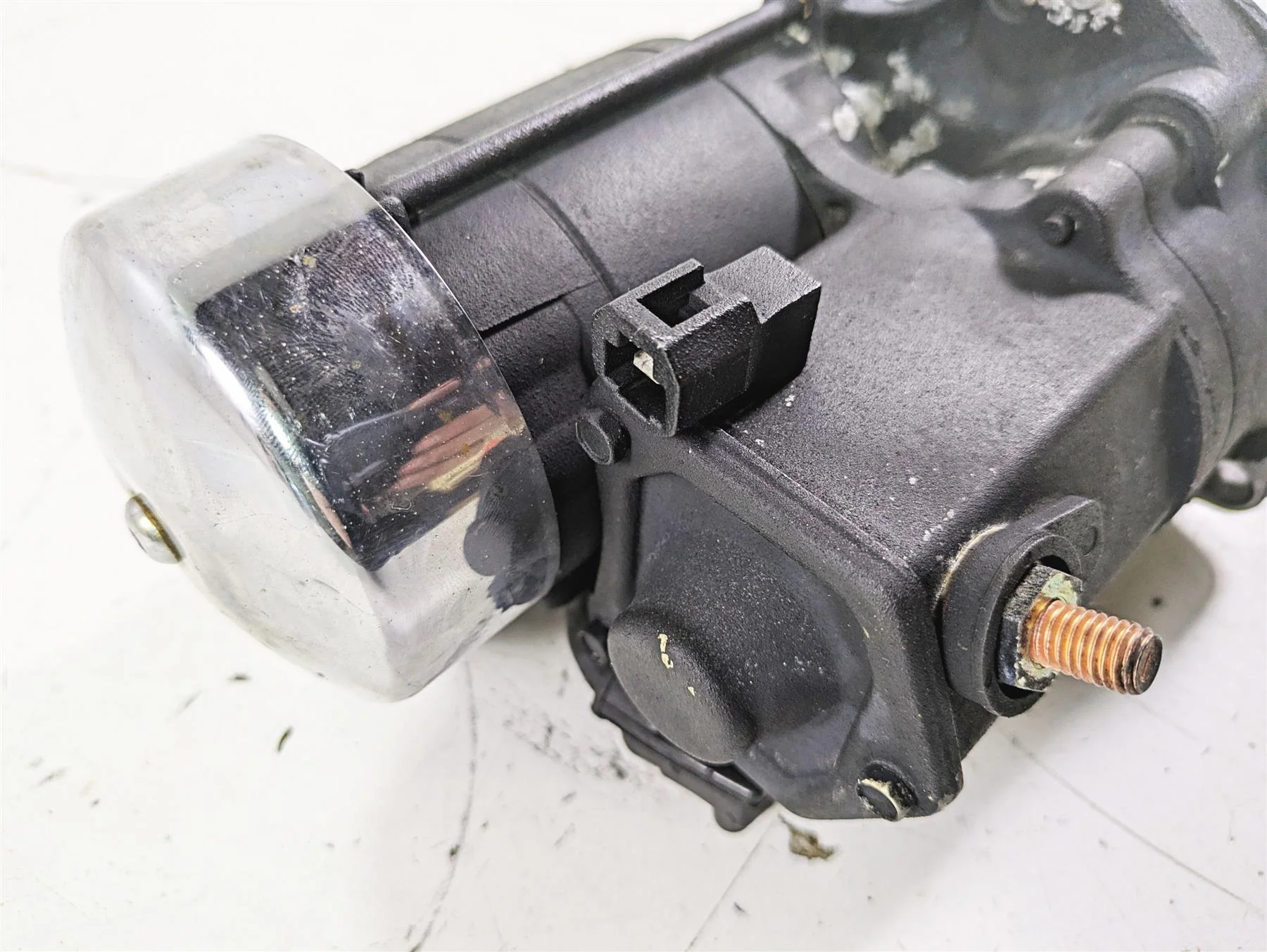 2003 Harley Touring FLHTCUI E-Glide 100th Engine Starter Motor 31553-94B - Image 10