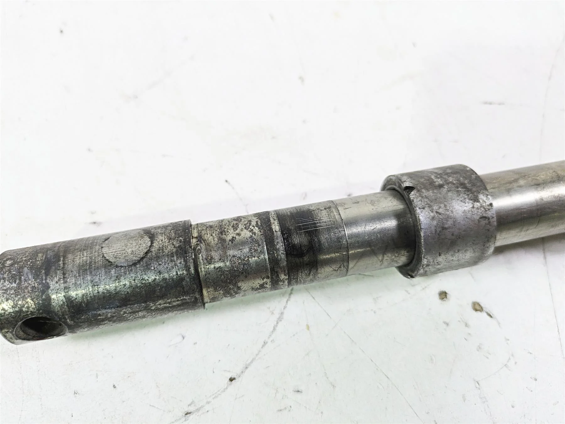 2003 Harley Touring FLHTCUI E-Glide 100th Front Axle Wheel Spindle 43364-00 - Image 9