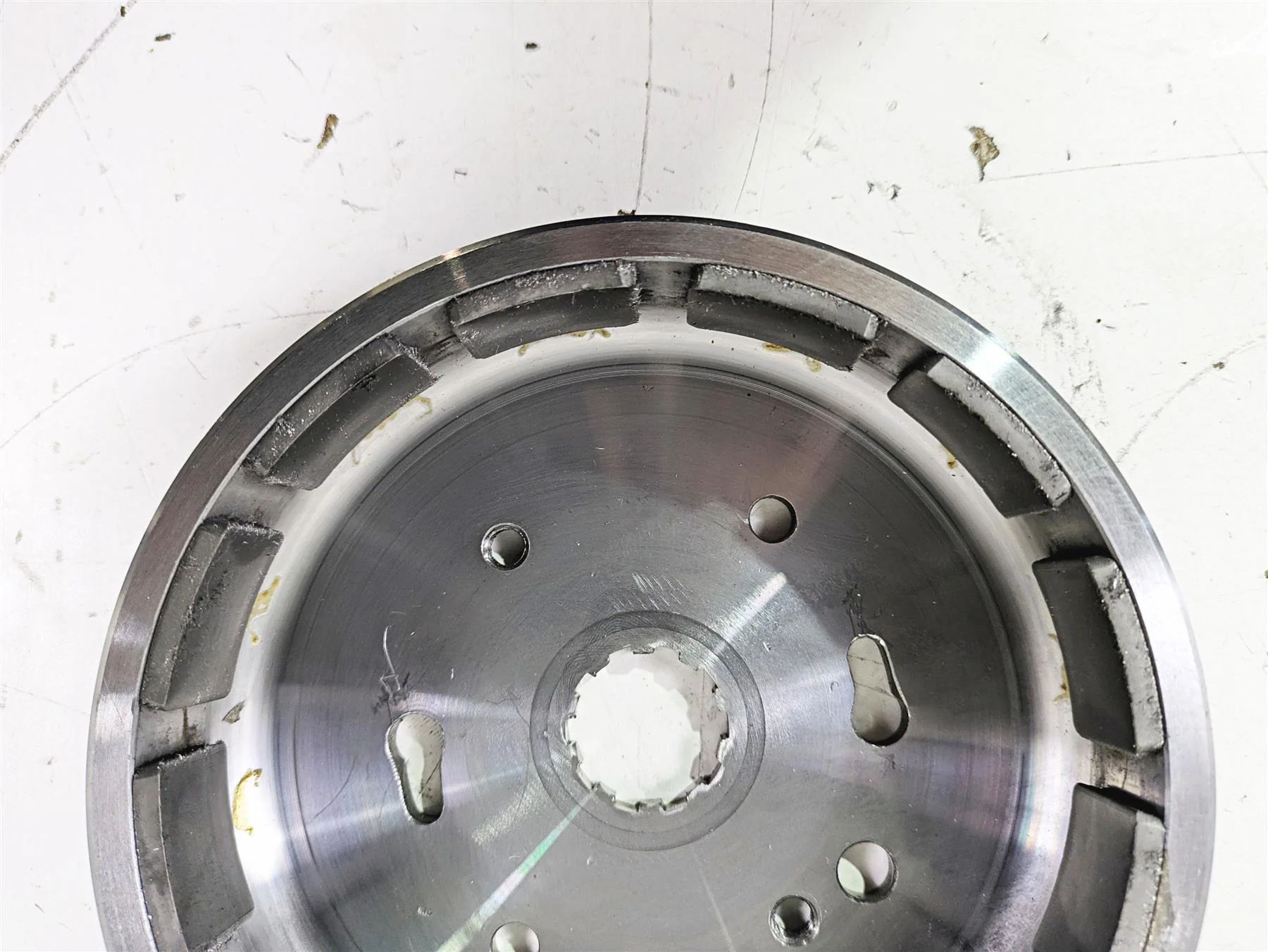 2003 Harley Touring FLHTCUI E-Glide 100th Ignition Flywheel Rotor 45A 29999-97B - Image 11