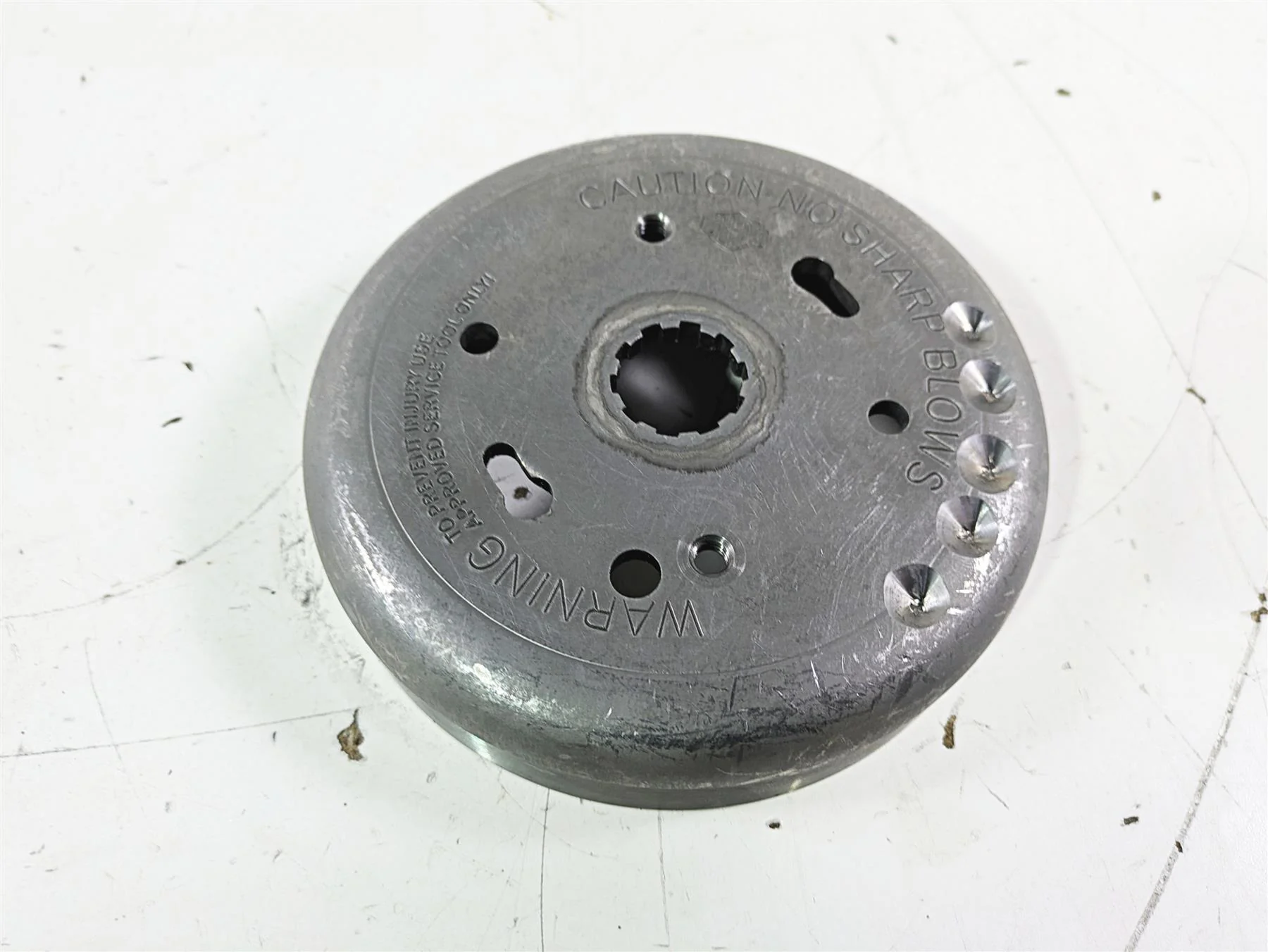 2003 Harley Touring FLHTCUI E-Glide 100th Ignition Flywheel Rotor 45A 29999-97B - Image 5