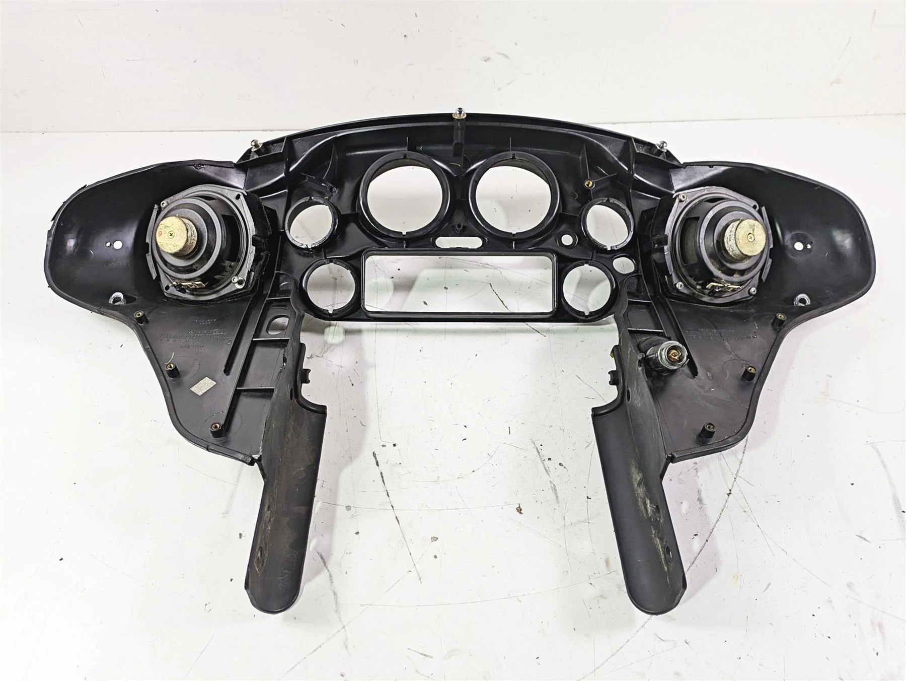 2003 Harley Touring FLHTCUI E-Glide 100th Inner Fairing & Speaker Read 58497-96B - Image 2