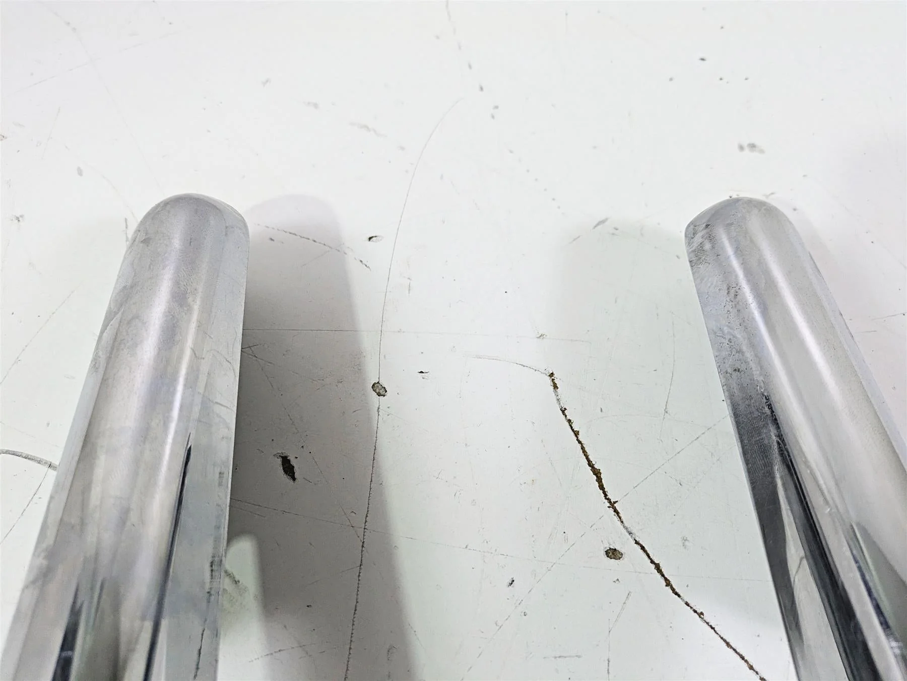 2003 Harley Touring FLHTCUI E-Glide 100th Rear Frame Chrome Struts 47502-97 - Image 7