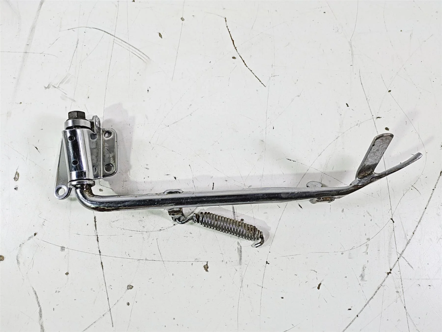 2003 Harley Touring FLHTCUI E-Glide 100th Side Kick Stand Kickstand 50075-83B - Image 4