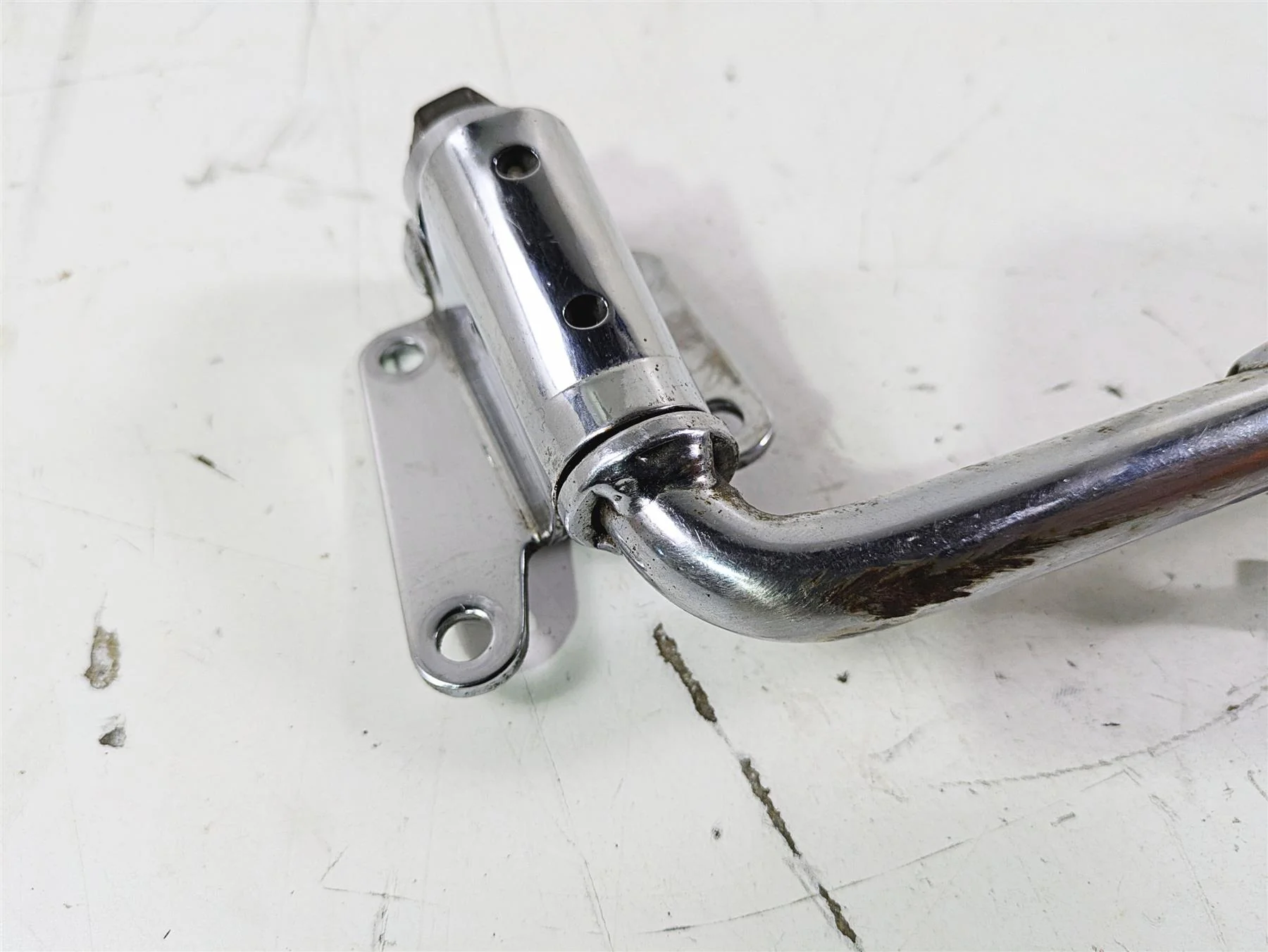 2003 Harley Touring FLHTCUI E-Glide 100th Side Kick Stand Kickstand 50075-83B - Image 5