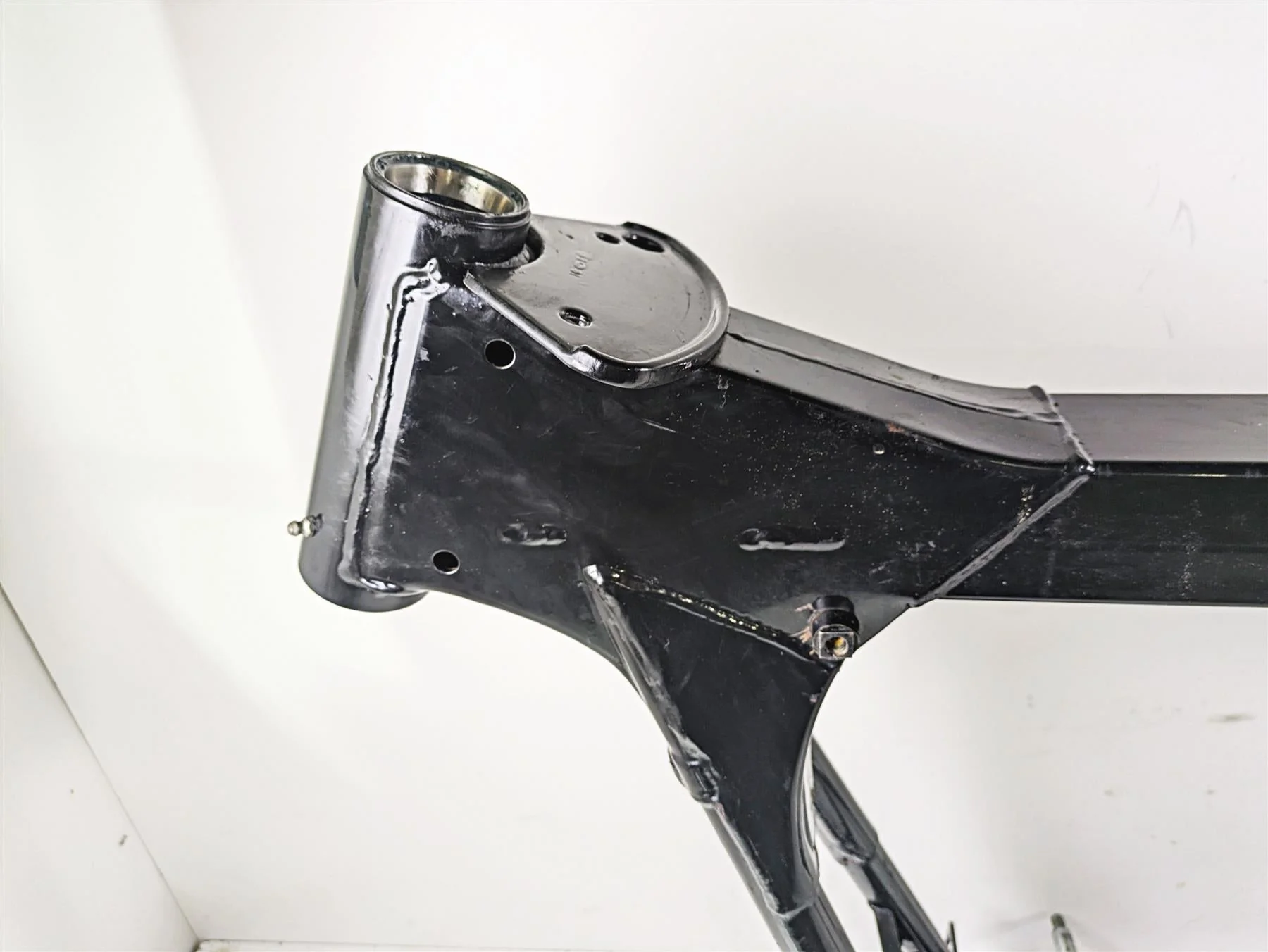 2003 Harley Touring FLHTCUI E-Glide 100th Straight Main Frame Chassis With Salvage Louisiana Title 47900-02A - Image 11