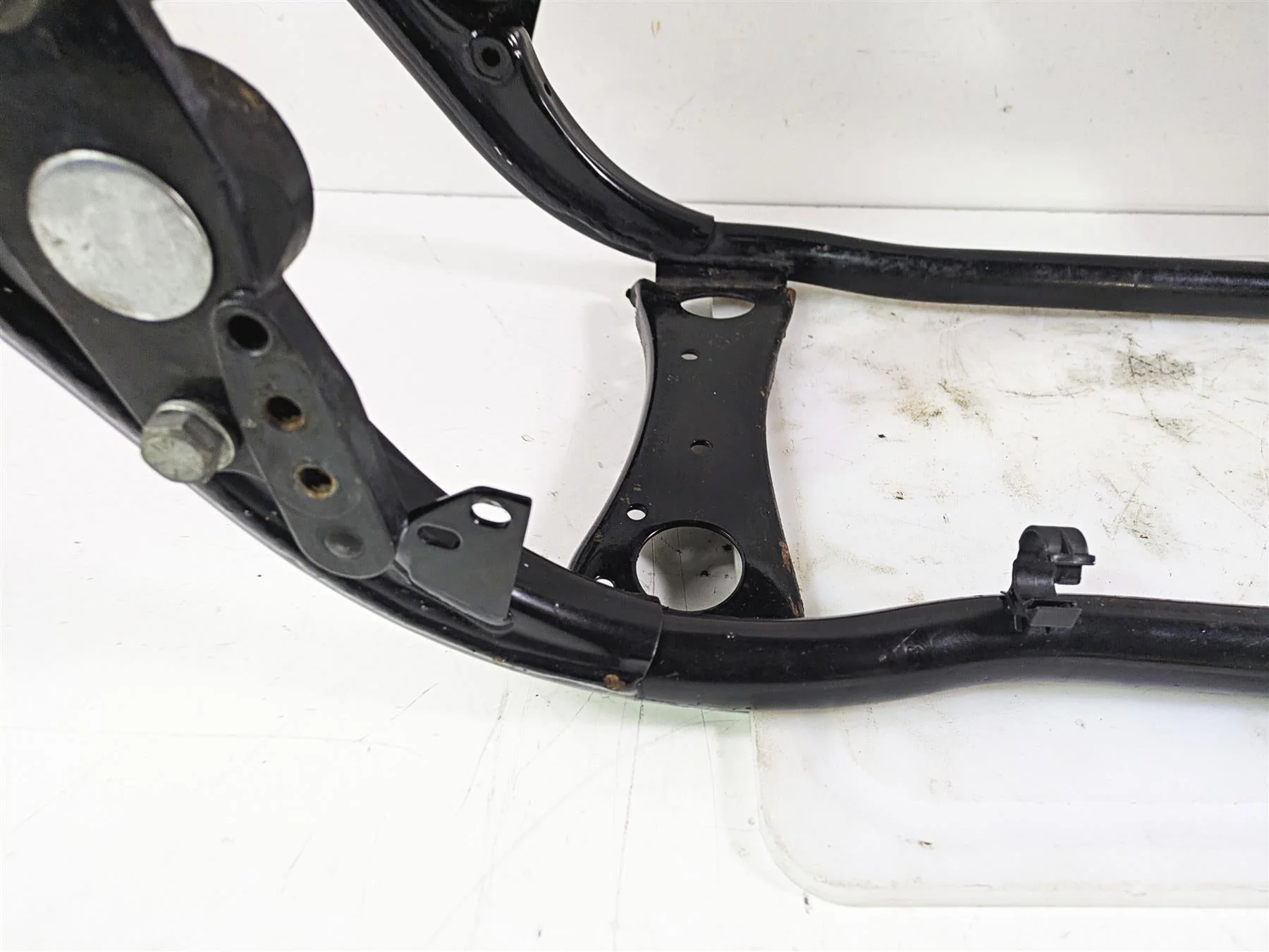 2003 Harley Touring FLHTCUI E-Glide 100th Straight Main Frame Chassis With Salvage Louisiana Title 47900-02A - Image 5
