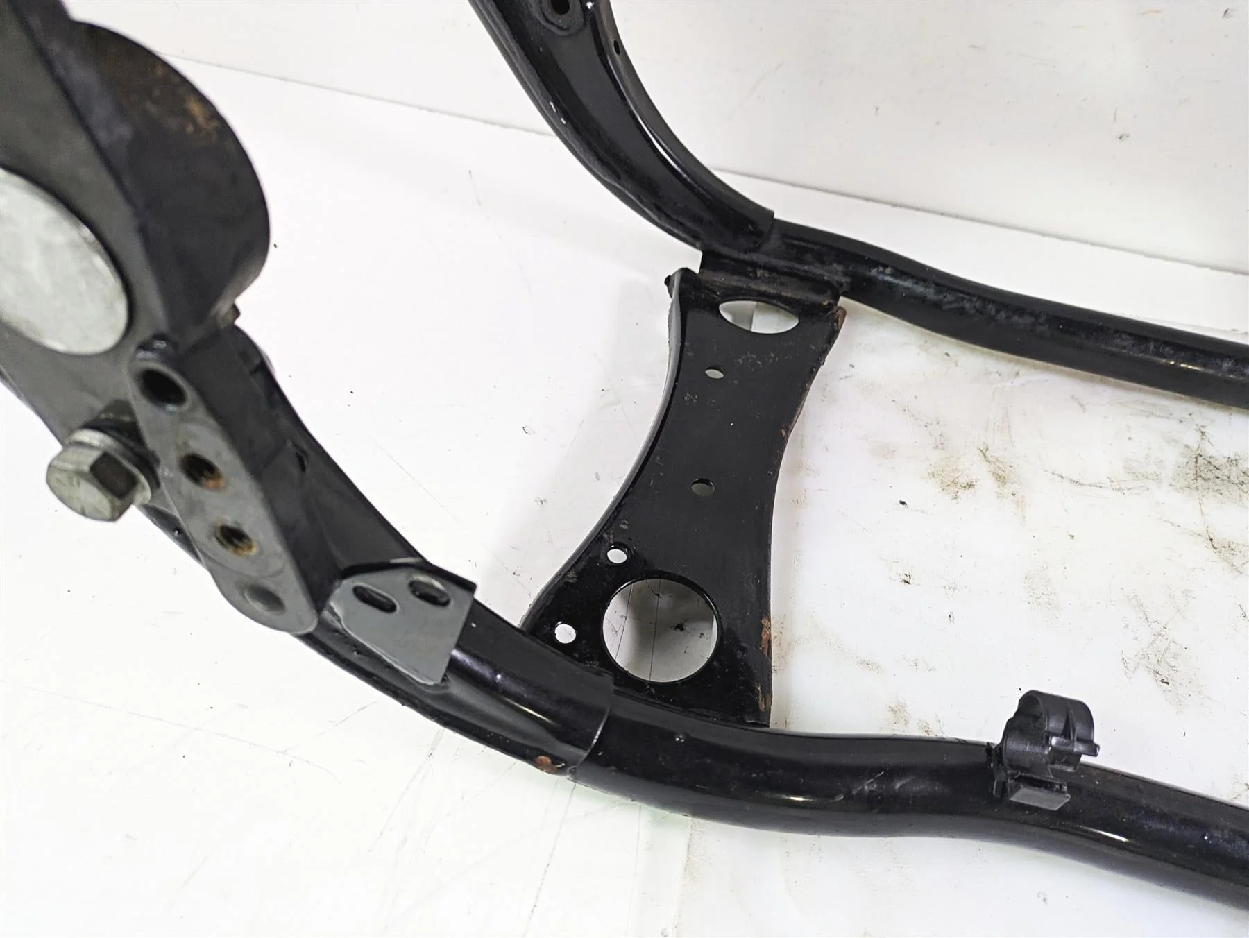 2003 Harley Touring FLHTCUI E-Glide 100th Straight Main Frame Chassis With Salvage Louisiana Title 47900-02A - Image 9