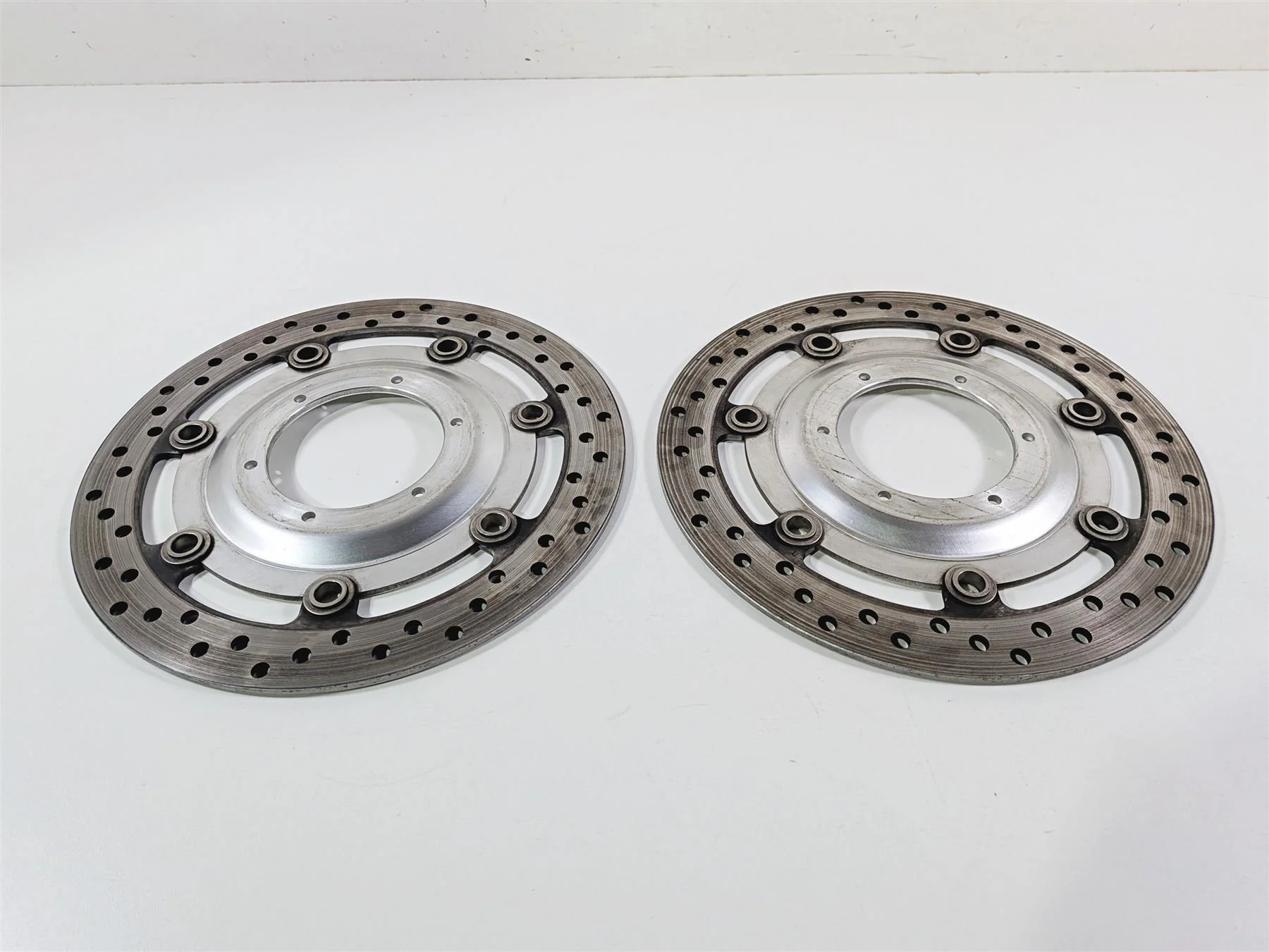 2003 Honda V-Twin VTX1800 C Front Brake Rotor Disc Set 45120-MCH-003 - Image 7