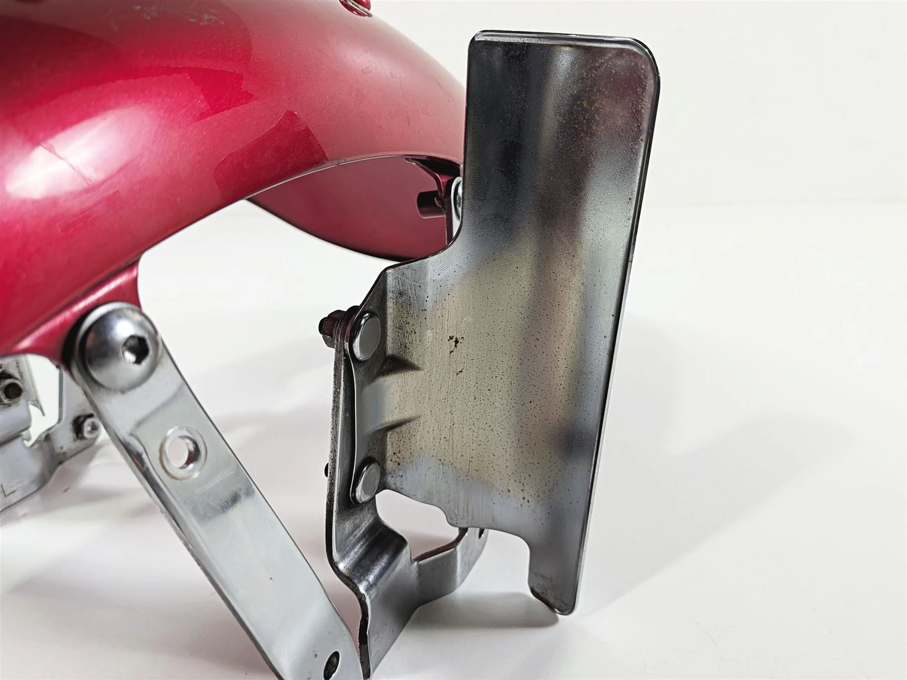 2003 Honda V-Twin VTX1800 C Front Fender Durango Red Metallic 61110-MCH-A00ZA - Image 11