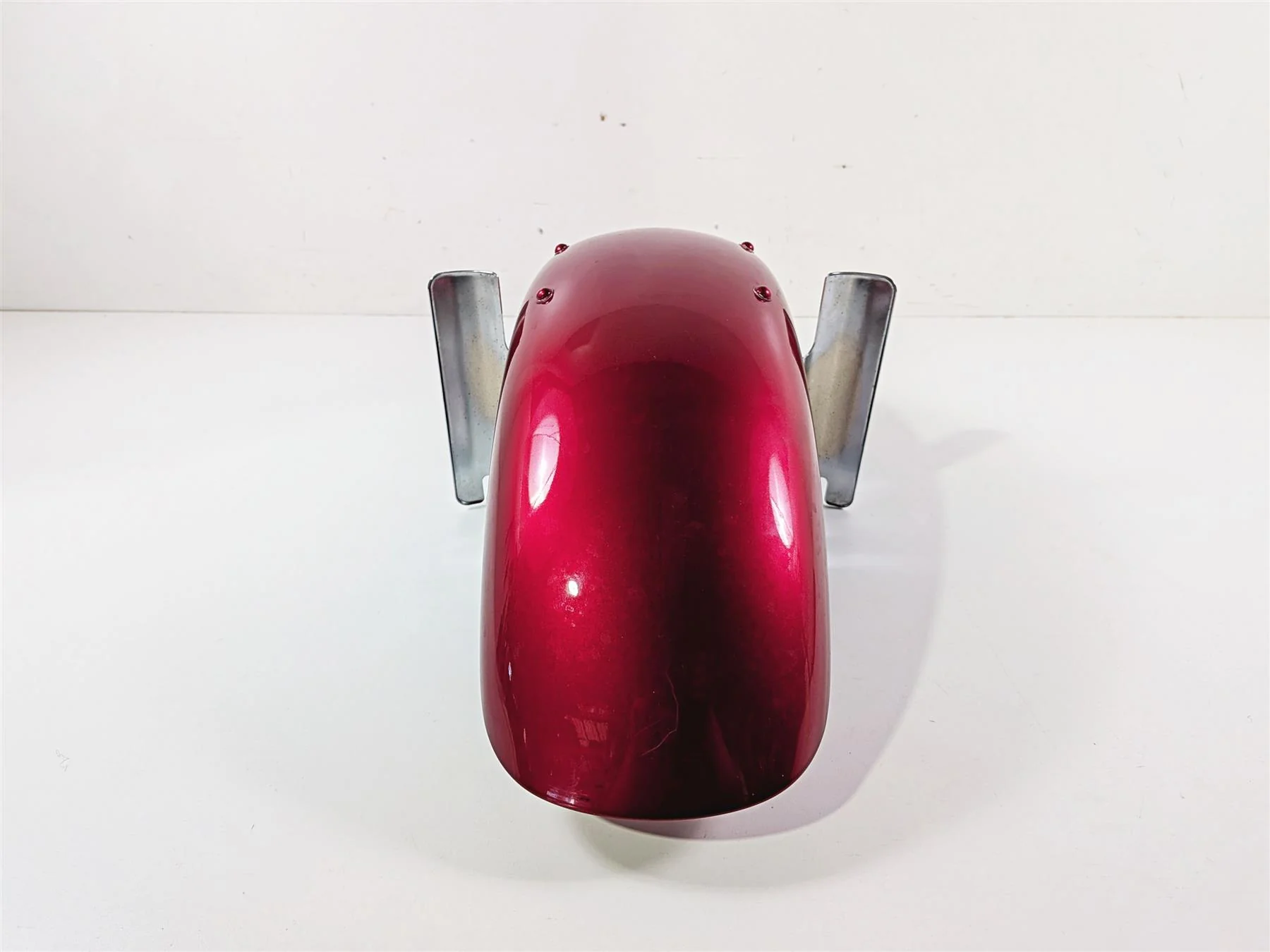 2003 Honda V-Twin VTX1800 C Front Fender Durango Red Metallic 61110-MCH-A00ZA - Image 4