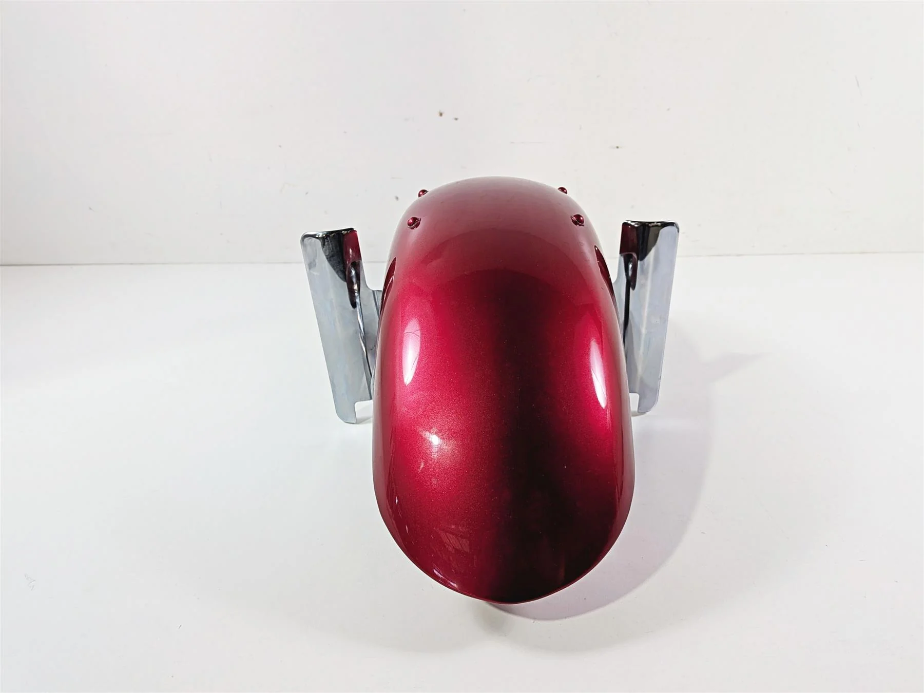 2003 Honda V-Twin VTX1800 C Front Fender Durango Red Metallic 61110-MCH-A00ZA - Image 6