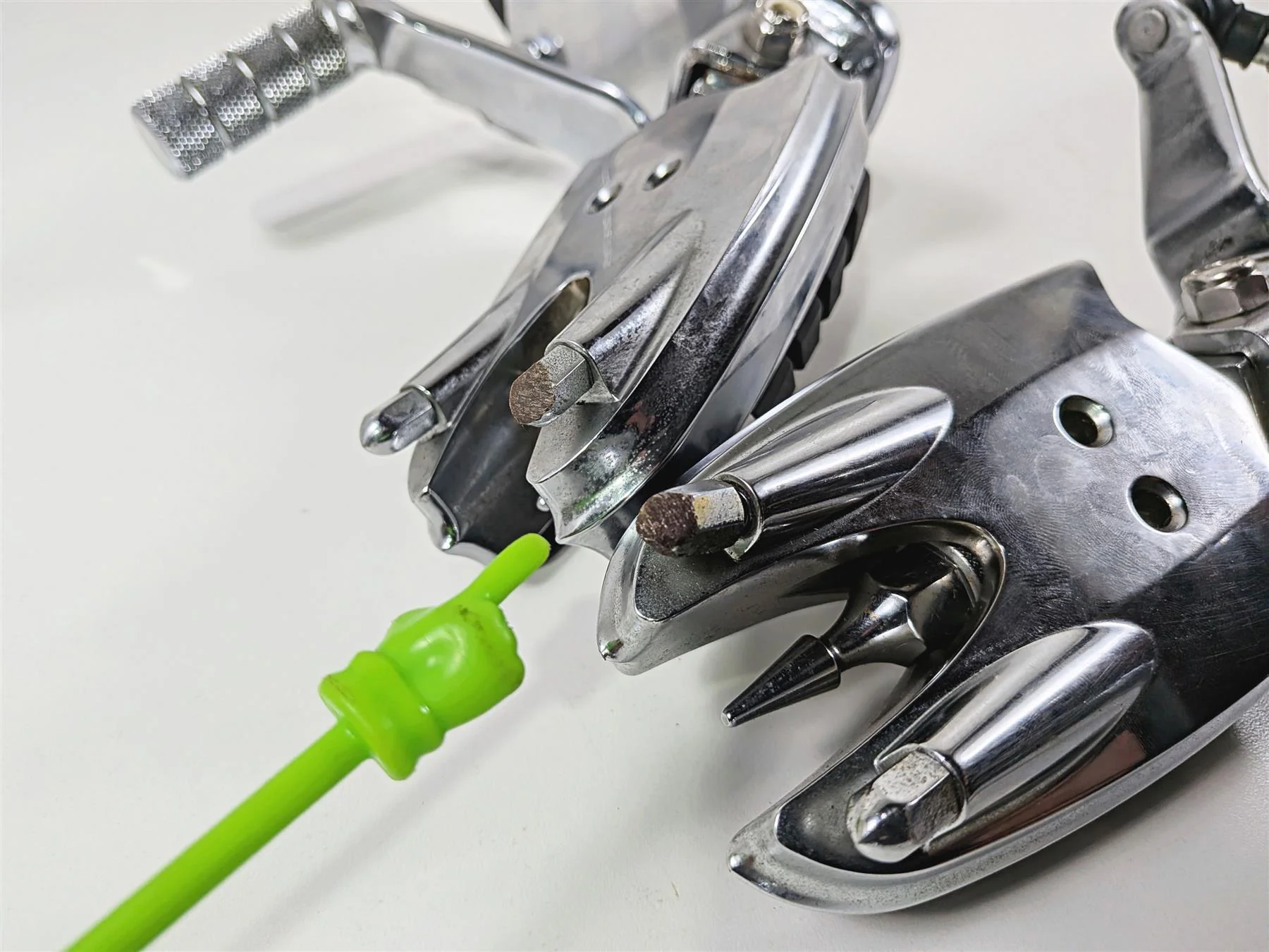 2003 Honda V-Twin VTX1800 C Front Foot Peg Shifter Brake Pedal Set 50615-MCH-C10 - Image 11