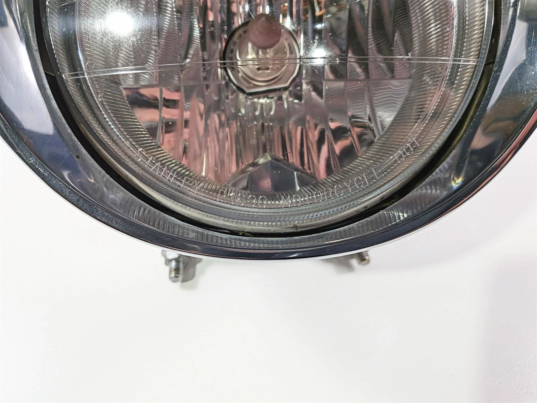 2003 Honda V-Twin VTX1800 C Headlight & Housing Set - Nice 61301-MCH-670 - Image 12