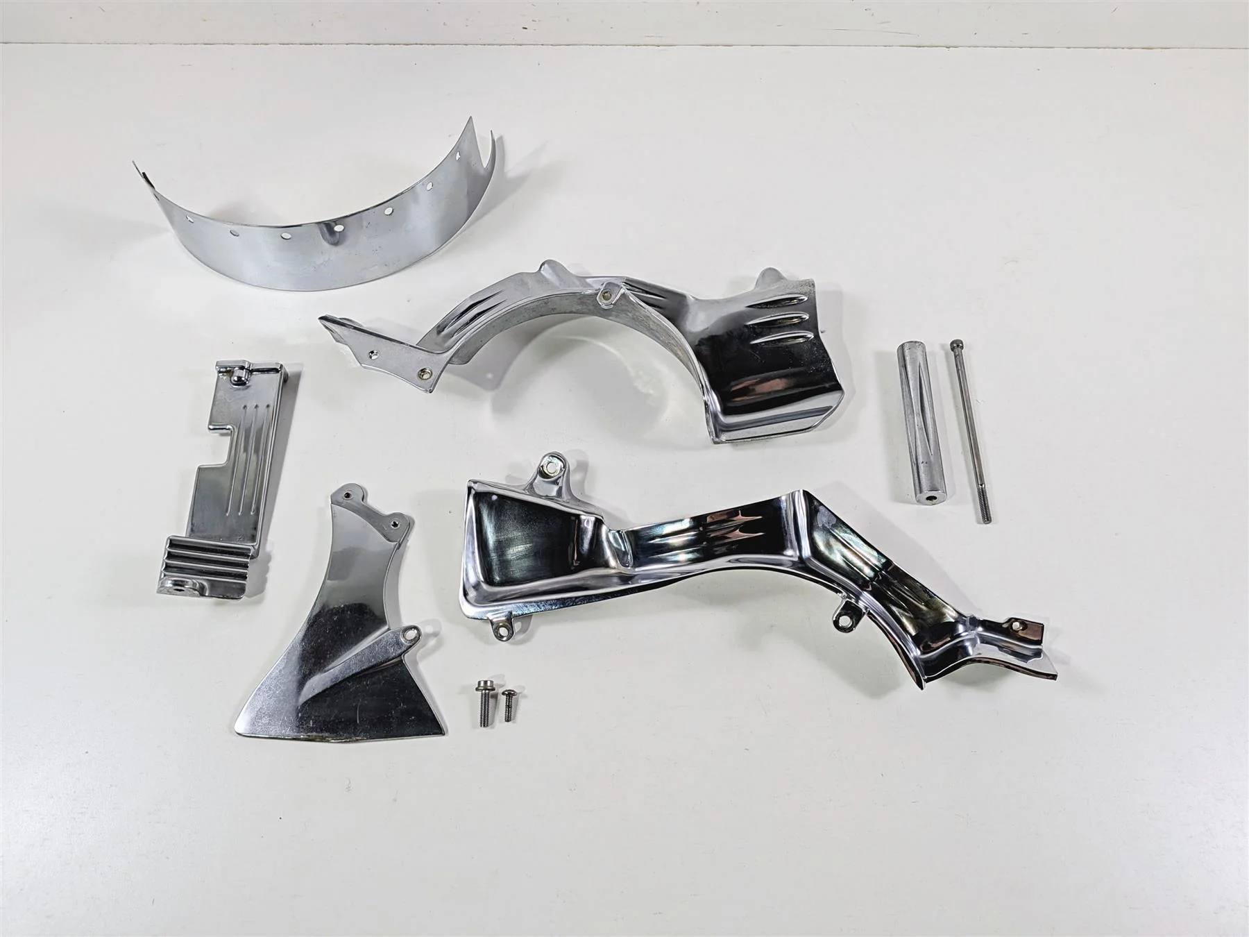 2003 Honda V-Twin VTX1800 C Kuryakyn Engine Case & Clutch Chrome Cover Set 7704 - Image 2