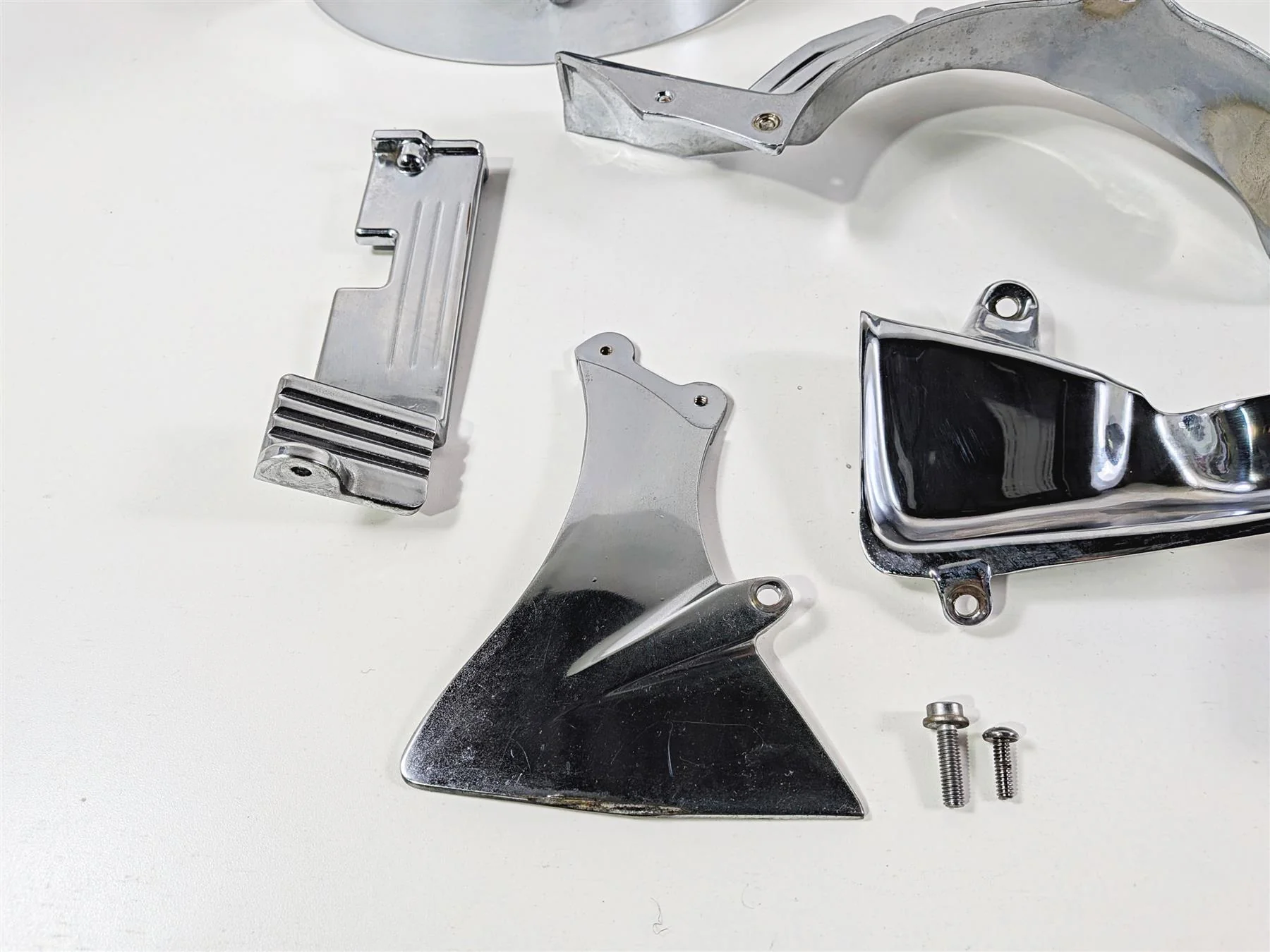 2003 Honda V-Twin VTX1800 C Kuryakyn Engine Case & Clutch Chrome Cover Set 7704 - Image 3