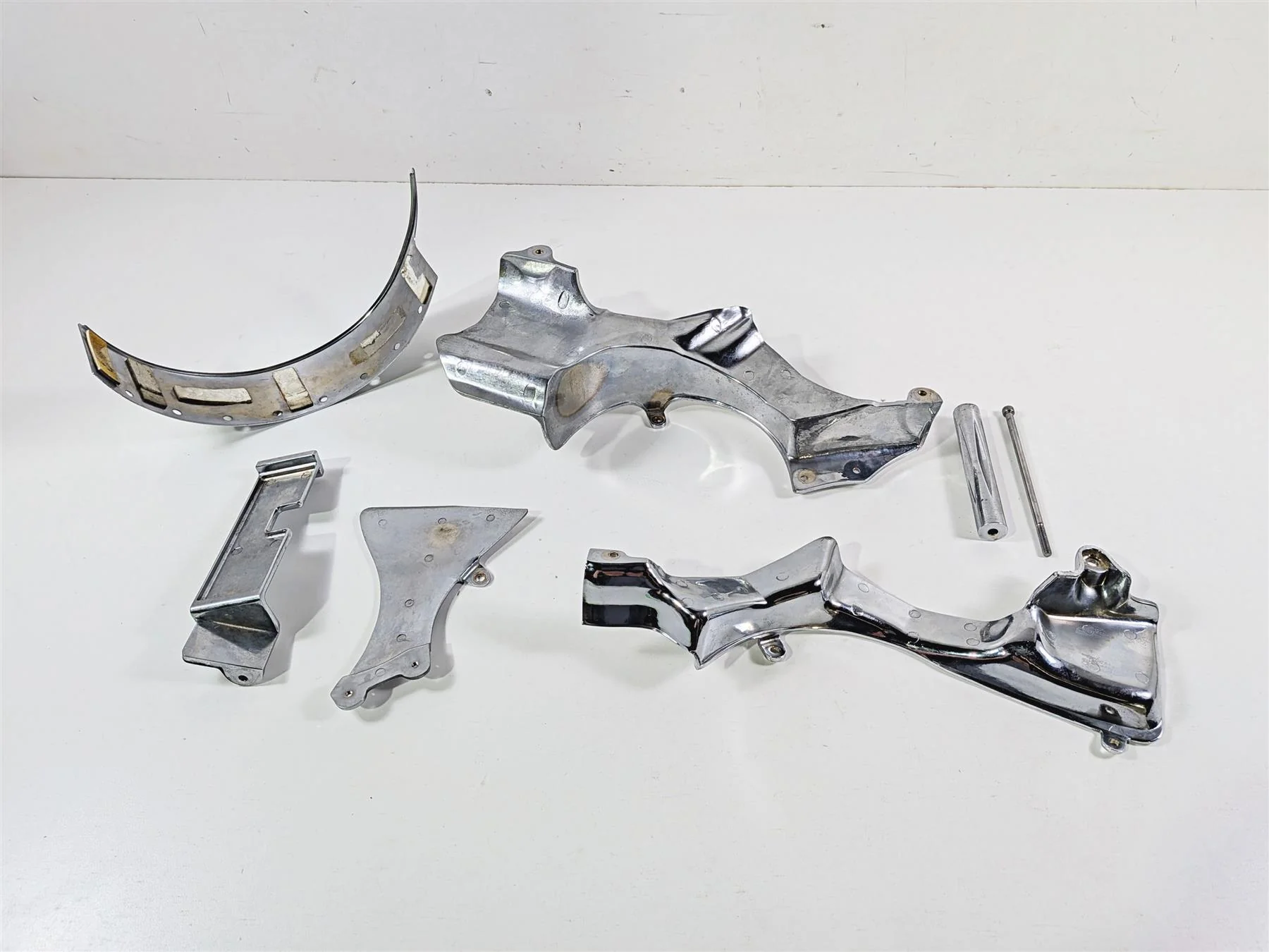 2003 Honda V-Twin VTX1800 C Kuryakyn Engine Case & Clutch Chrome Cover Set 7704 - Image 9