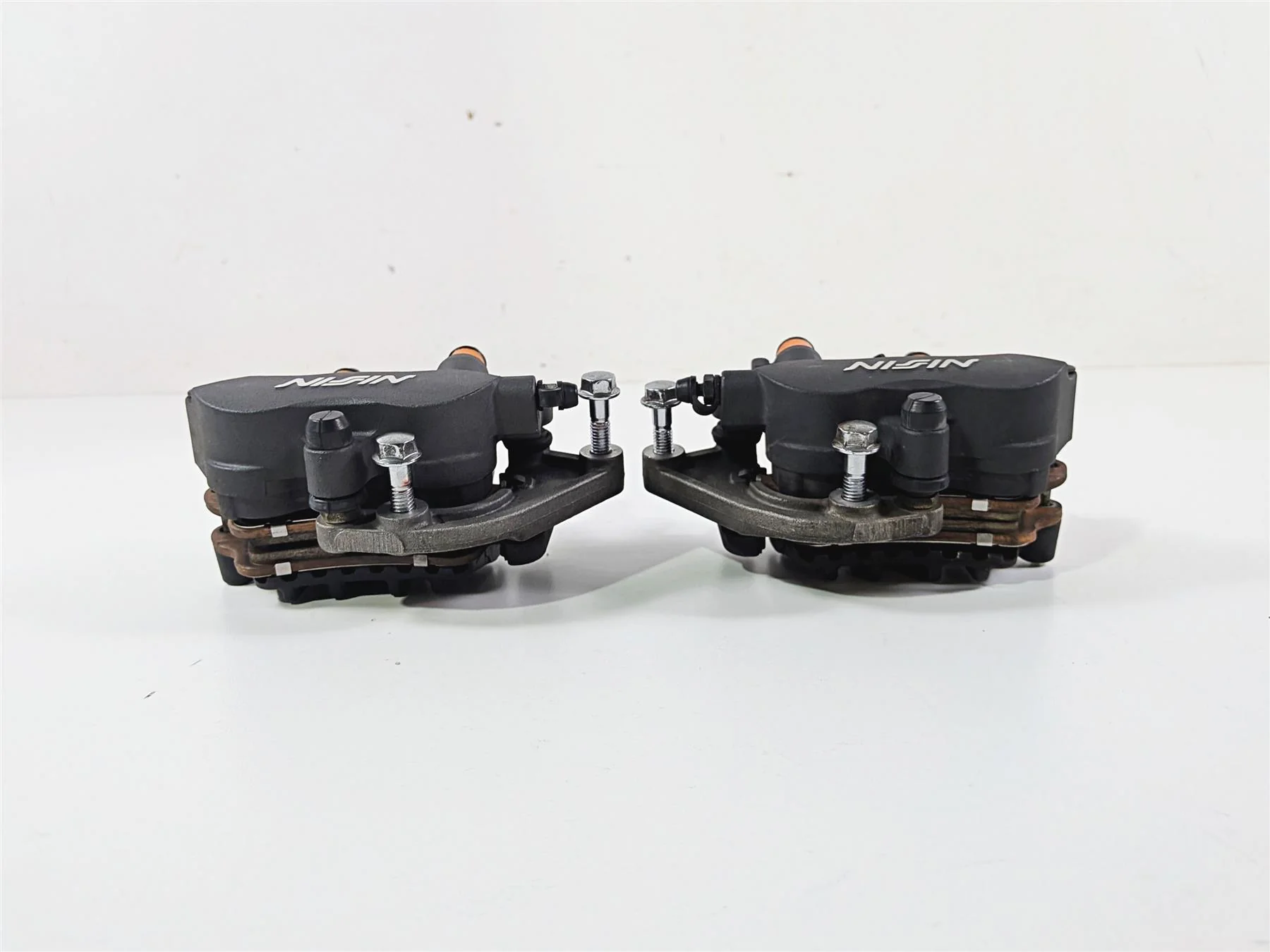 2003 Honda V-Twin VTX1800 C Nissin Front Brake Caliper Set 45150-MCH-006 - Image 6