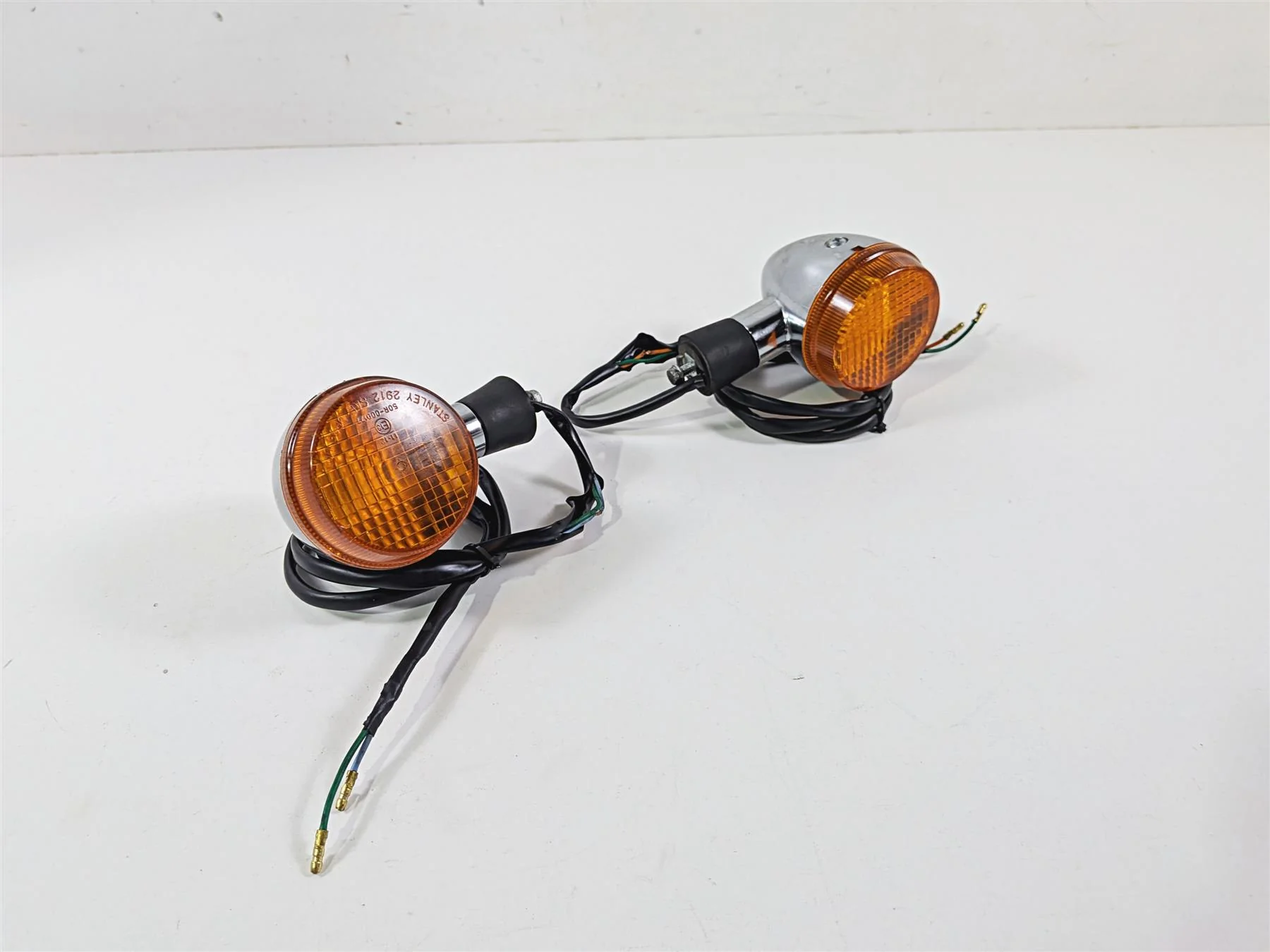 2003 Honda V-Twin VTX1800 C Rear Blinker Turn Signal Set - Read 33600-MCH-003 - Image 12