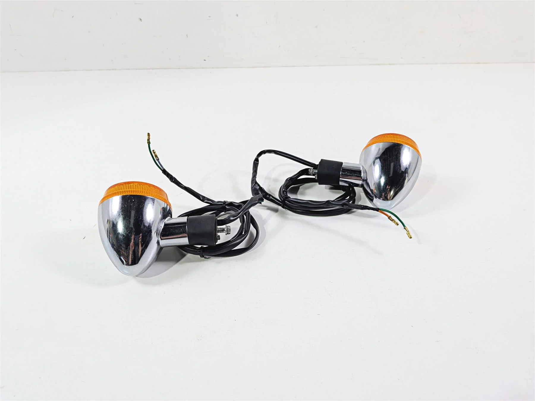 2003 Honda V-Twin VTX1800 C Rear Blinker Turn Signal Set - Read 33600-MCH-003 - Image 4