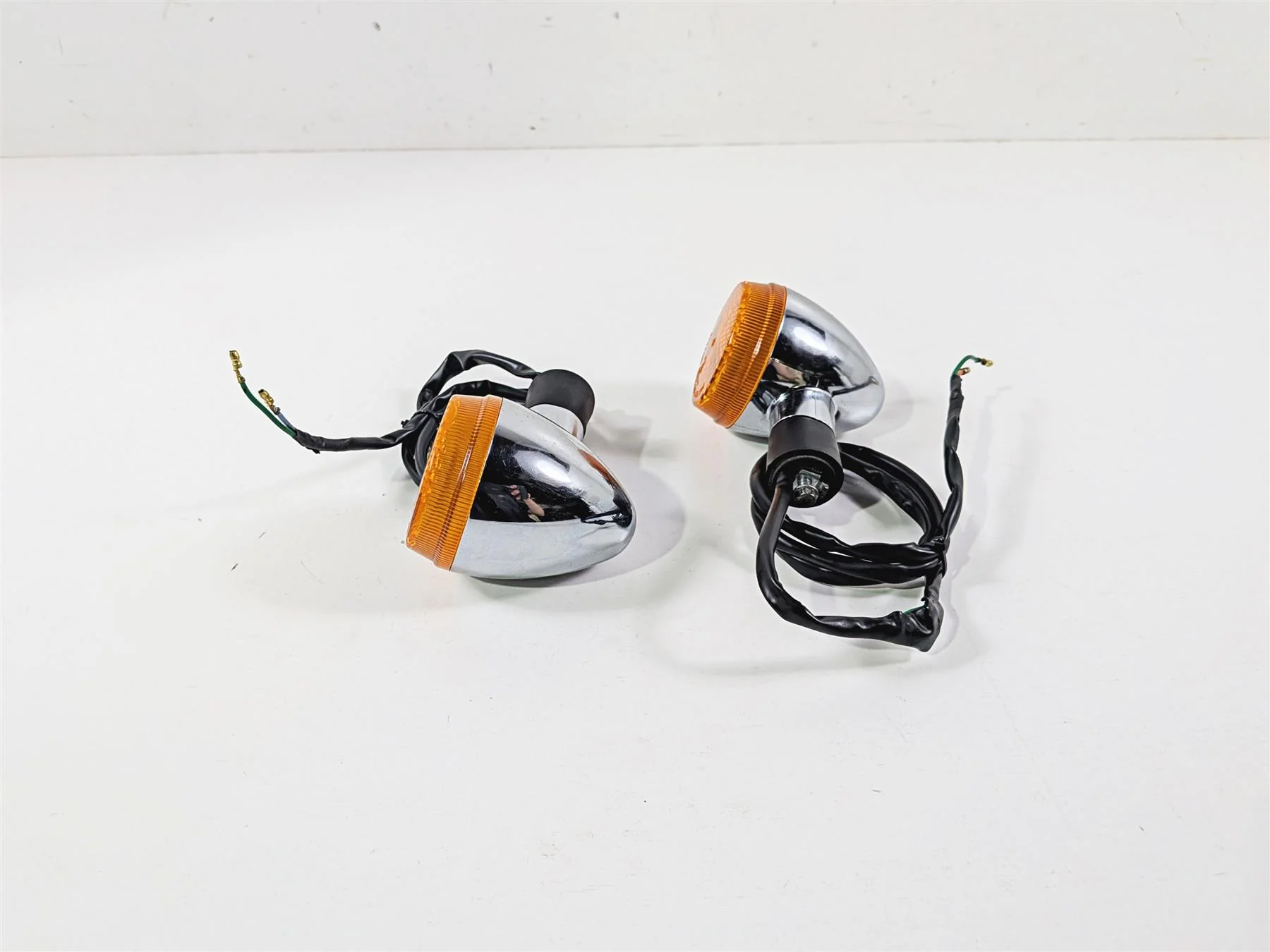 2003 Honda V-Twin VTX1800 C Rear Blinker Turn Signal Set - Read 33600-MCH-003 - Image 5