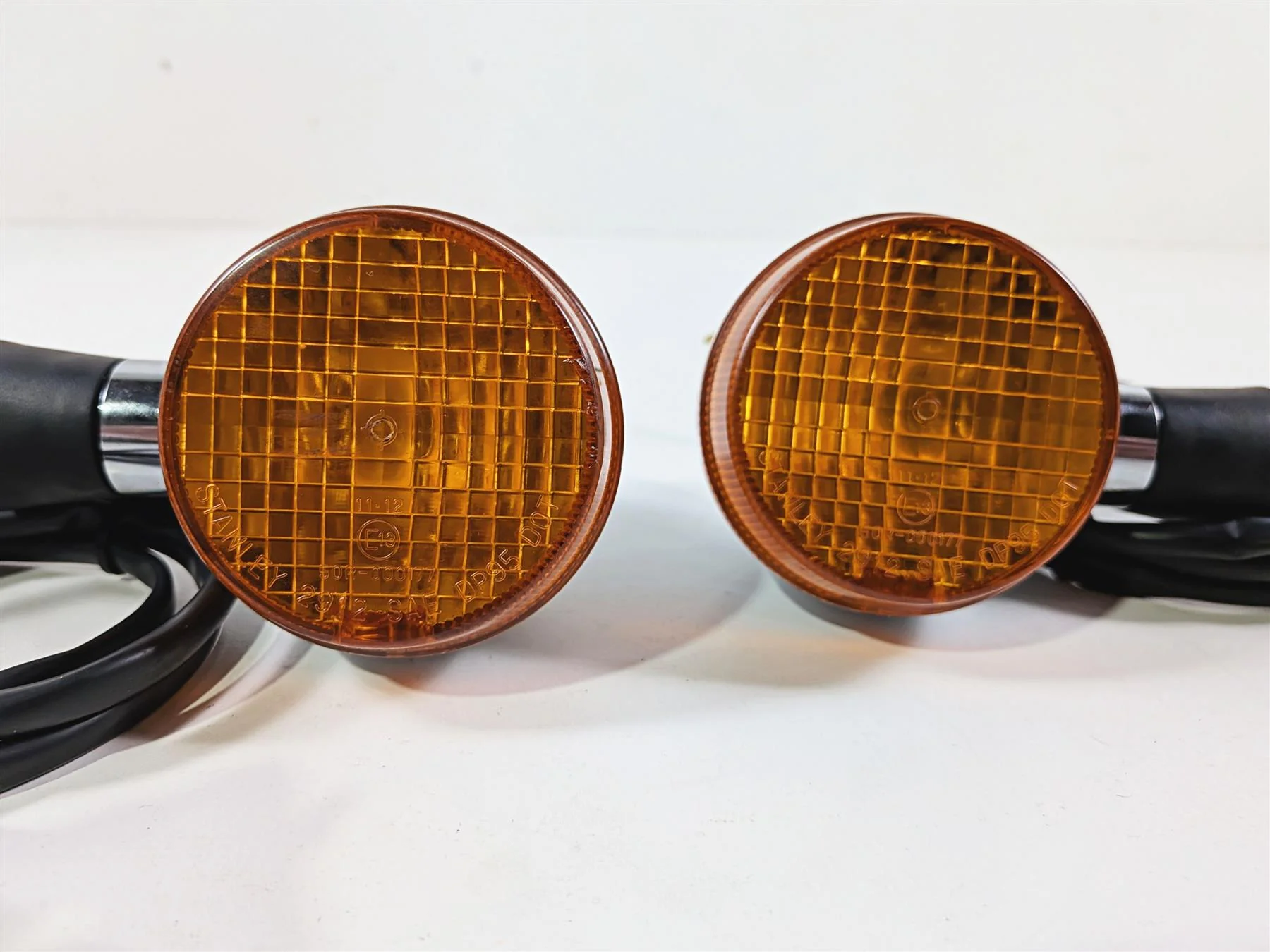 2003 Honda V-Twin VTX1800 C Rear Blinker Turn Signal Set - Read 33600-MCH-003 - Image 6