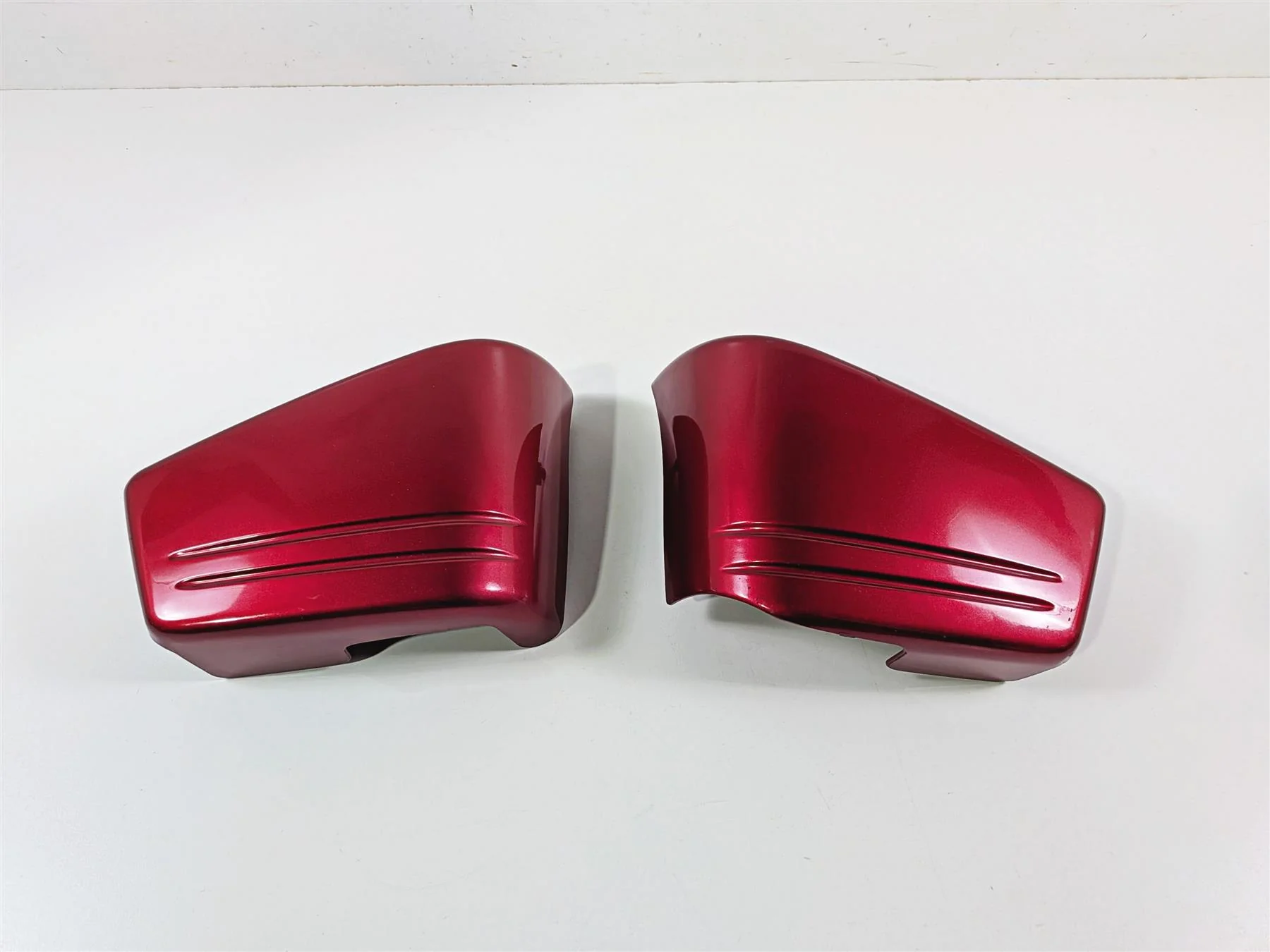 2003 Honda V-Twin VTX1800 C Side Cover Fairing Durango Red Set 83400-MCH-0000