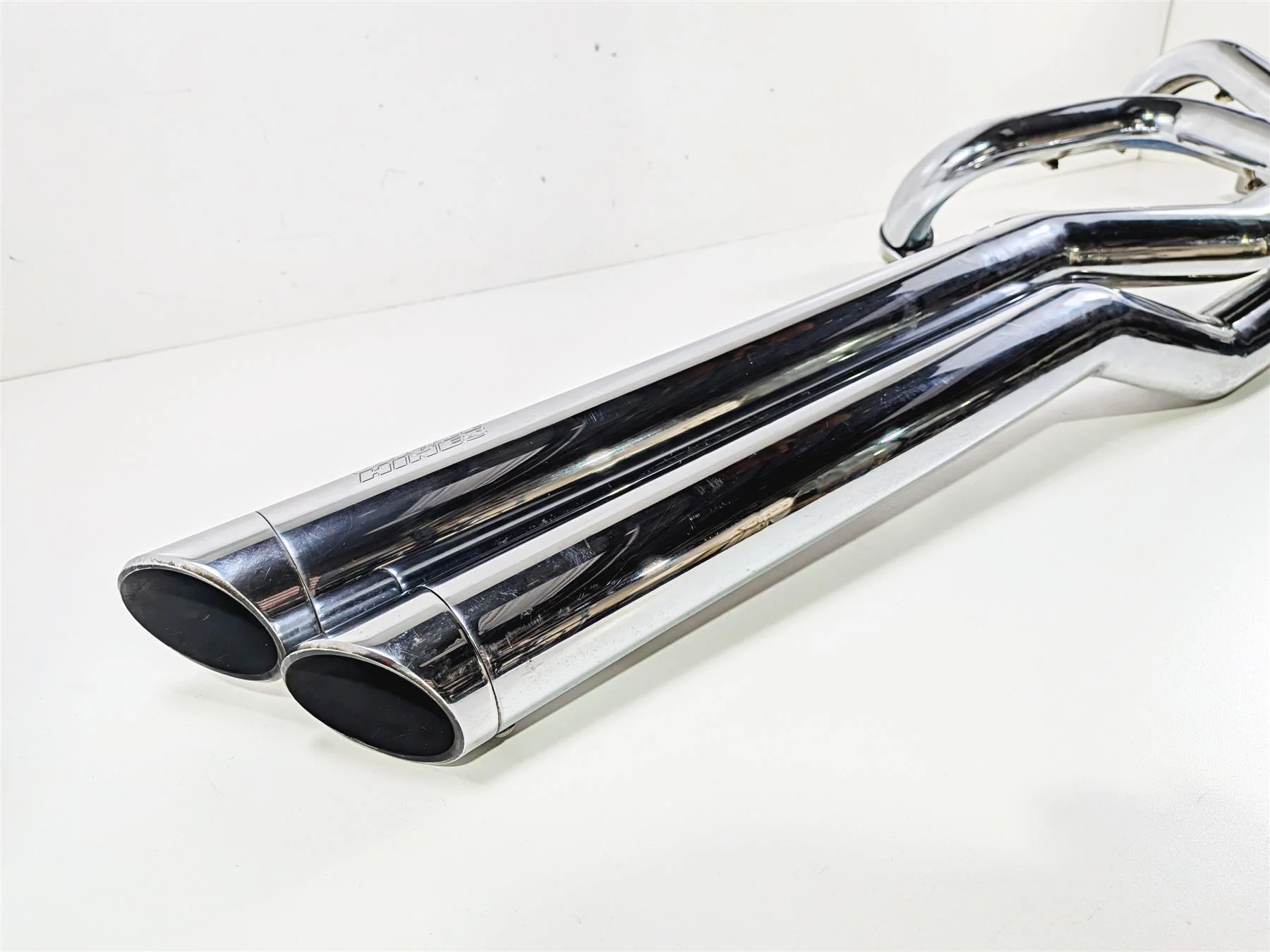 2003 Honda V-Twin VTX1800 C Vance Hines Big Shots Staggered Exhaust System 18417 - Image 5