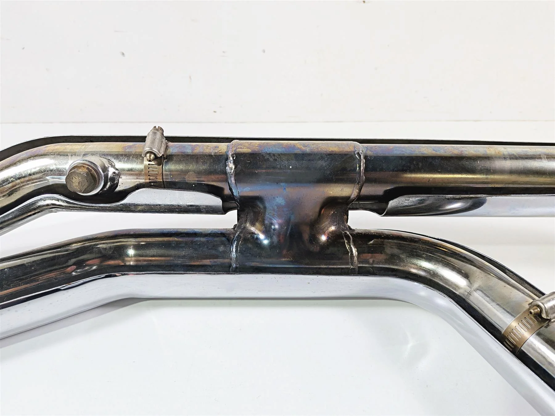 2003 Honda V-Twin VTX1800 C Vance Hines Big Shots Staggered Exhaust System 18417 - Image 7