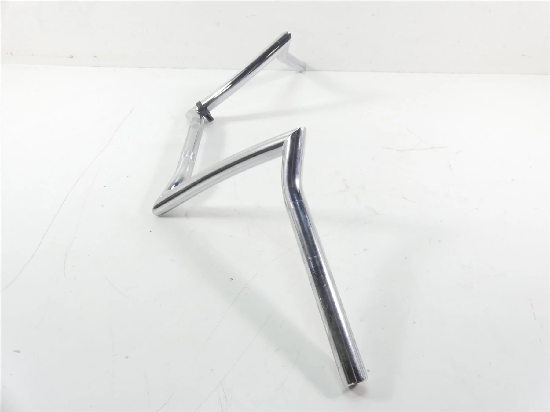 2003 Honda VTX1800R Aftermarket Handlebar Handle Z-Bar Chrome Steering - Image 2