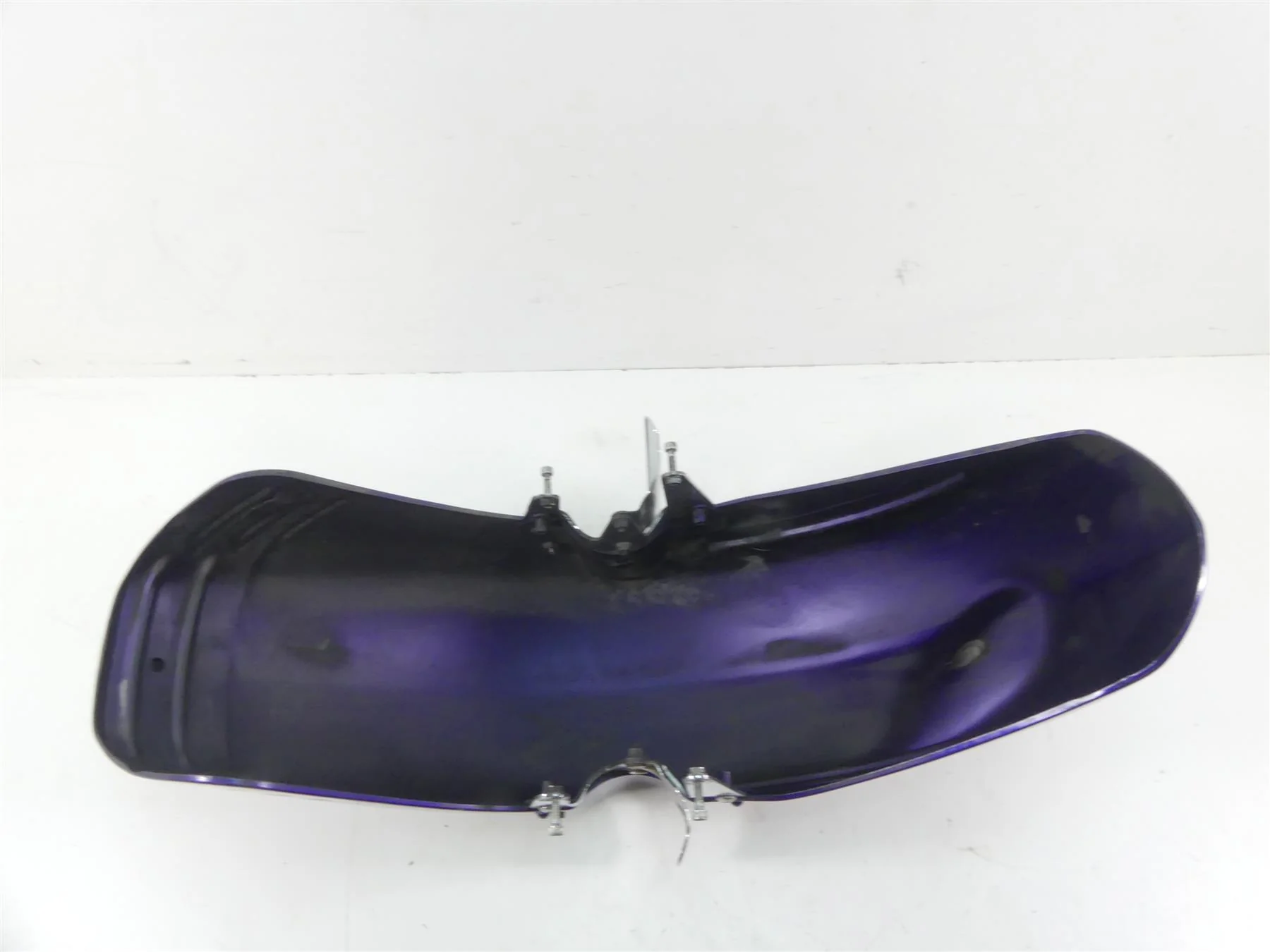 2003 Honda VTX1800R Front Fender Tire Hugger Mud Guard - Dent 61100-MCV-R10ZA - Image 9