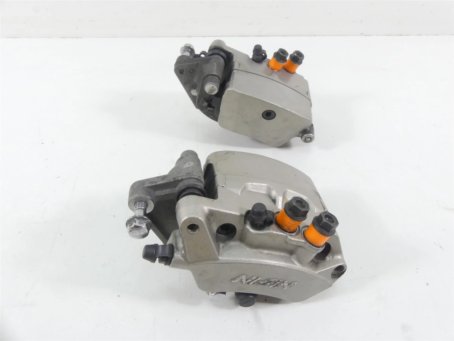 2003 Honda VTX1800R Front Nissin Brake Caliper Set 45150-MCV-006 - Image 3