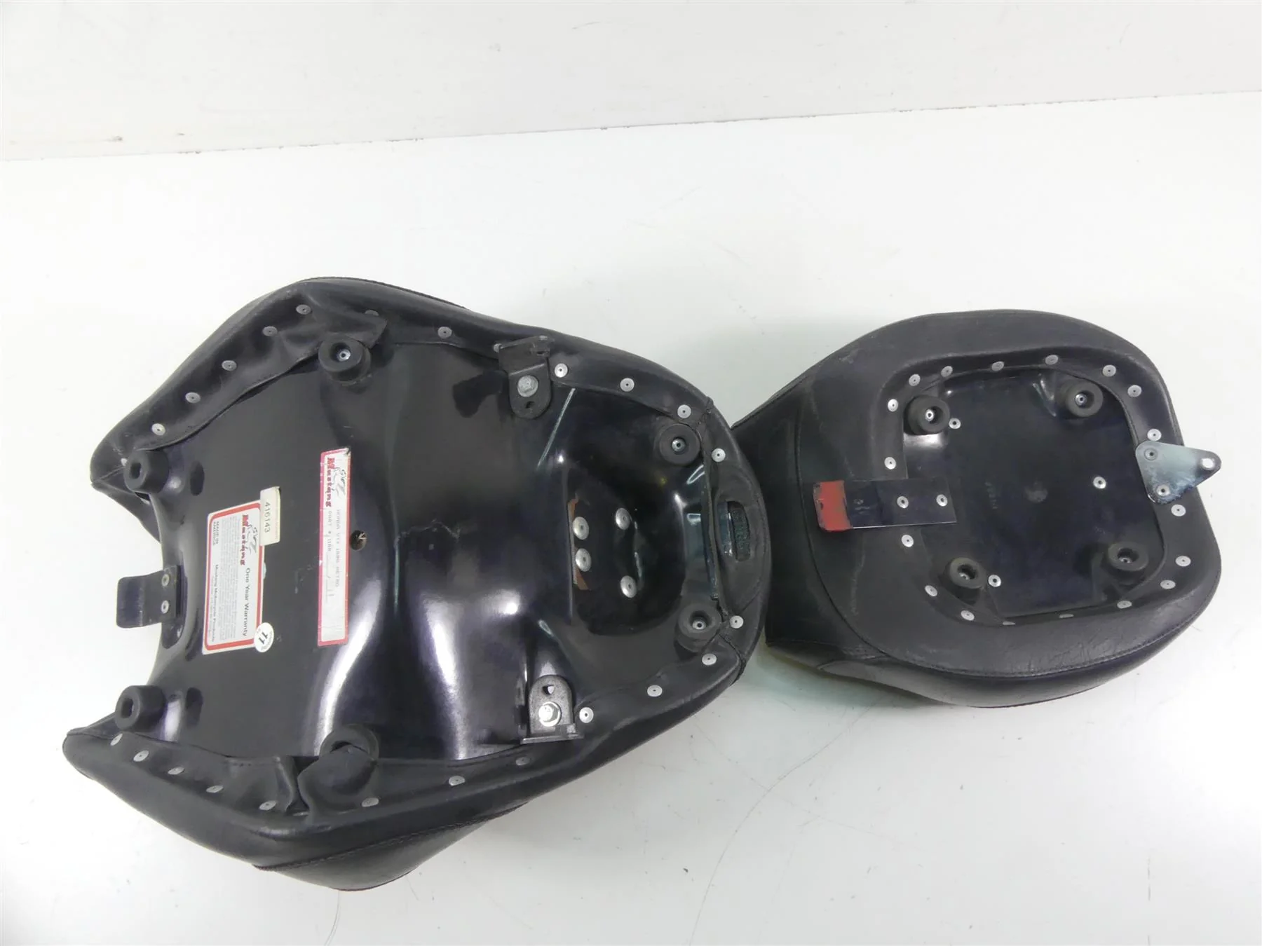 2003 Honda VTX1800R Mustang Front Driver Passenger Saddle Seat - No Tears 79341 - Image 11