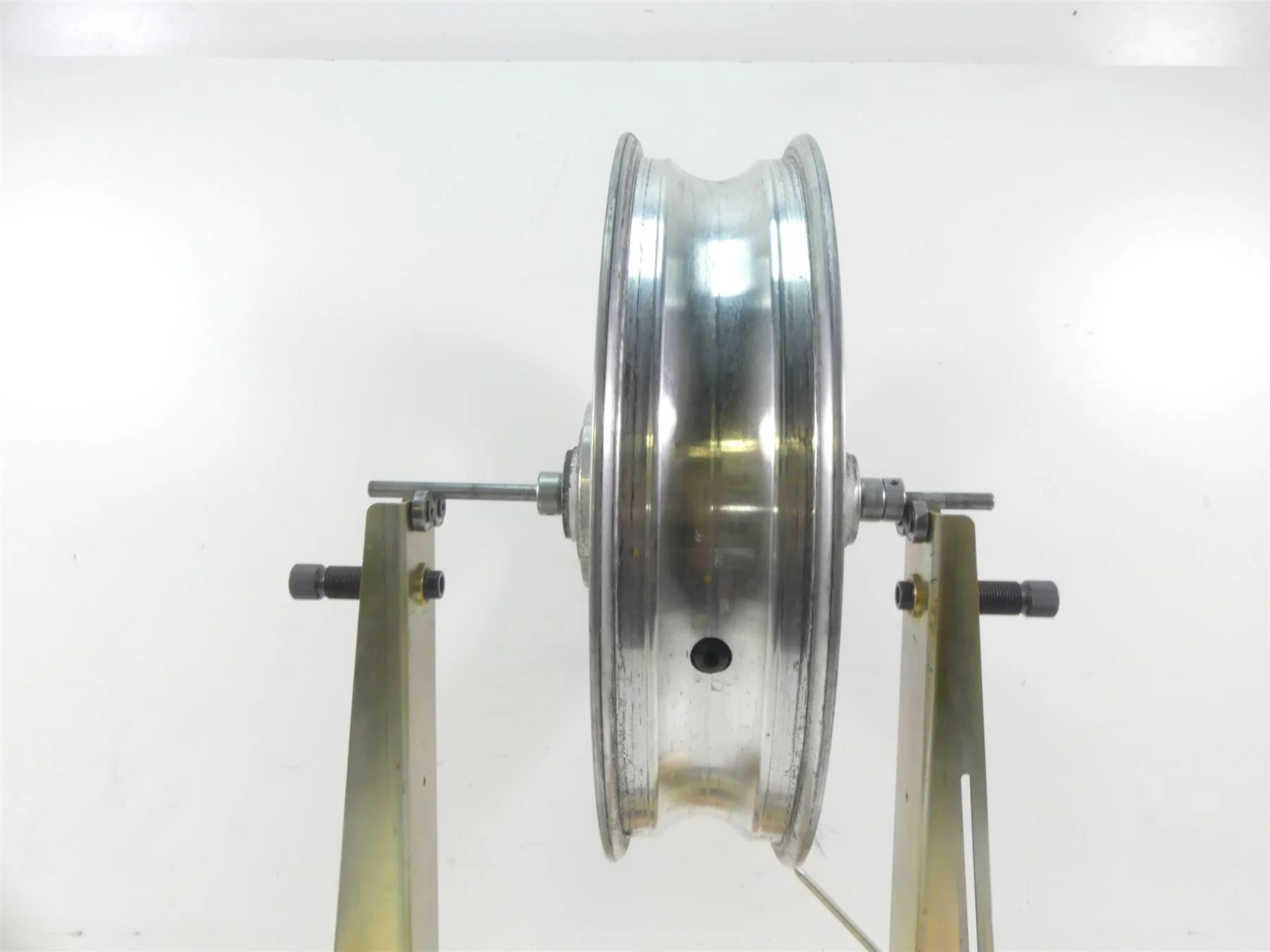 2003 Honda VTX1800R Straight Front Cast Wheel Rim 17x3.5 44650-MCV-000 - Image 3