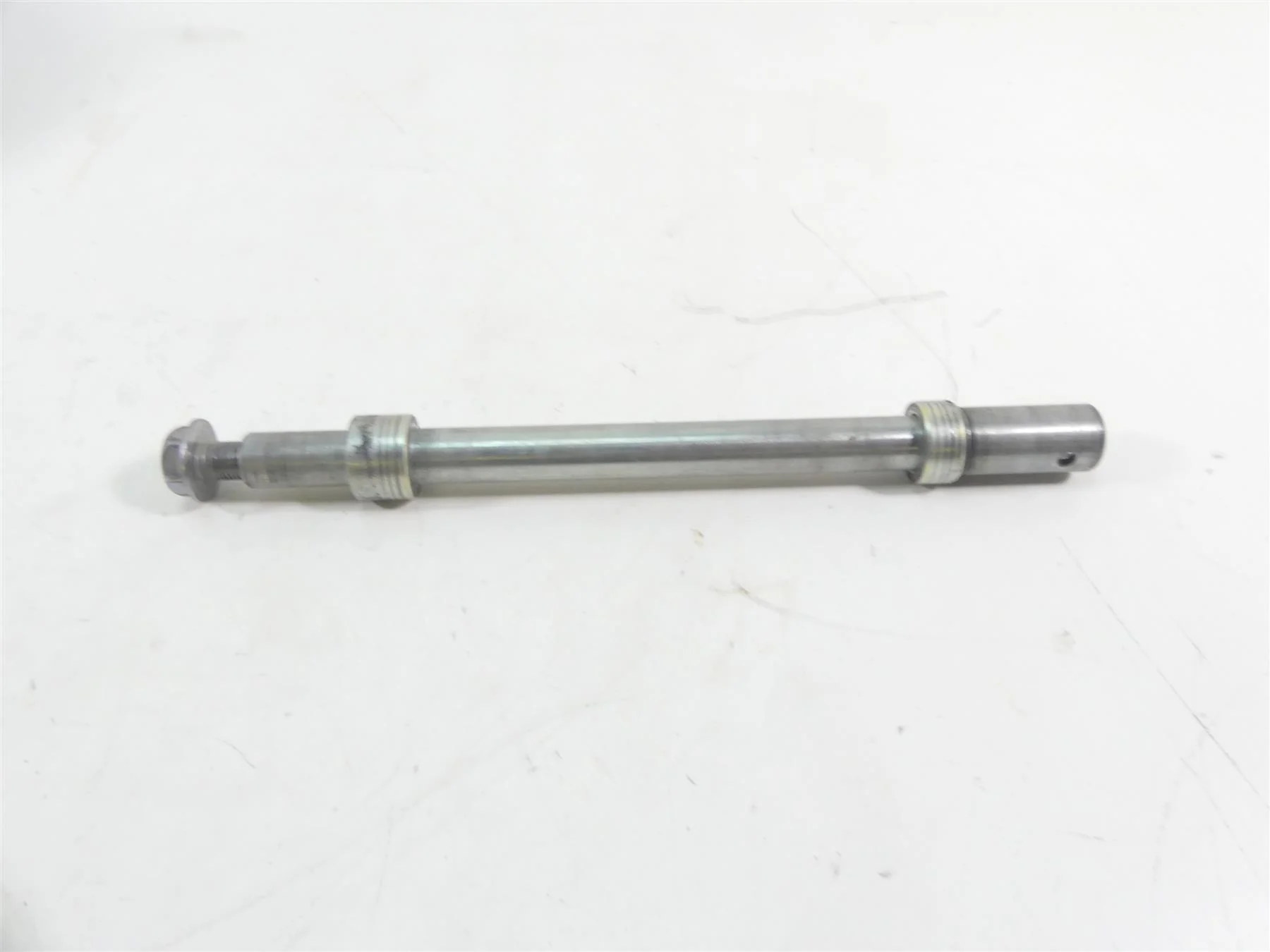 2003 Honda VTX1800R Straight Front Wheel Spindle Axle 44301-MZ0-A40 - Image 3