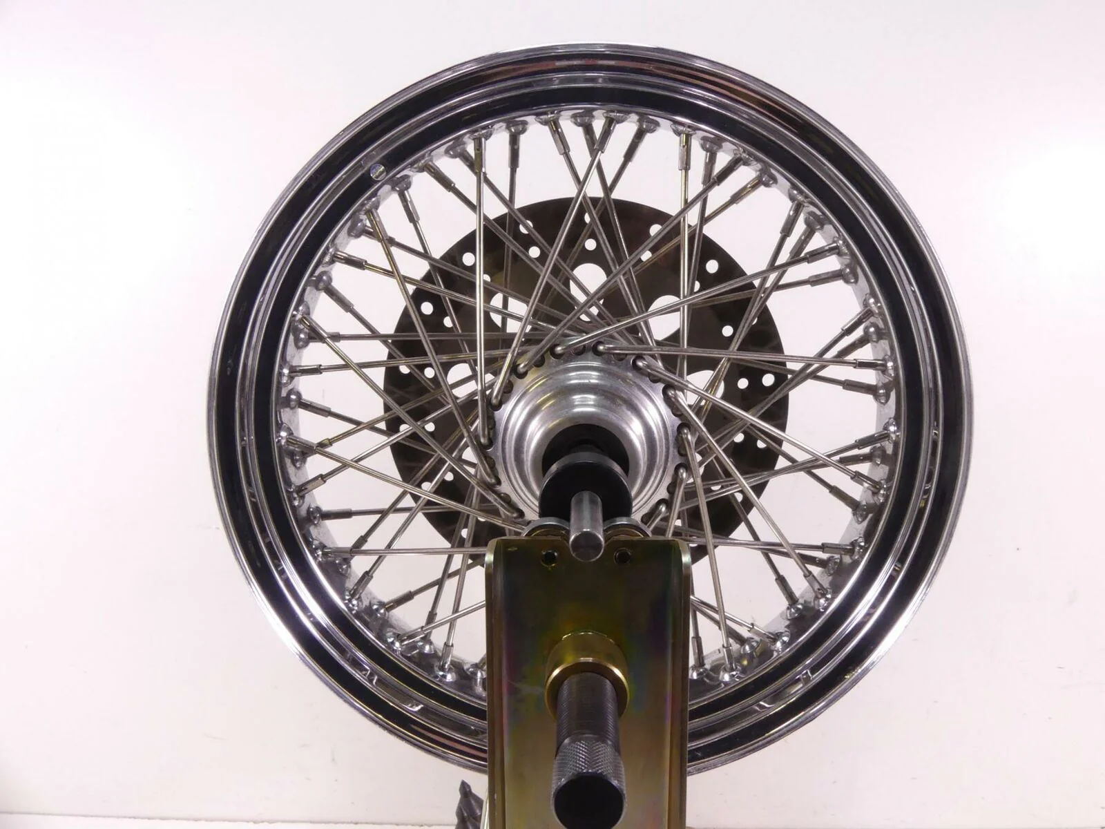 2003 Indian Spirit Springfield Front Spoke Wheel Rim 16x3.5 & Brake Disc 21-950