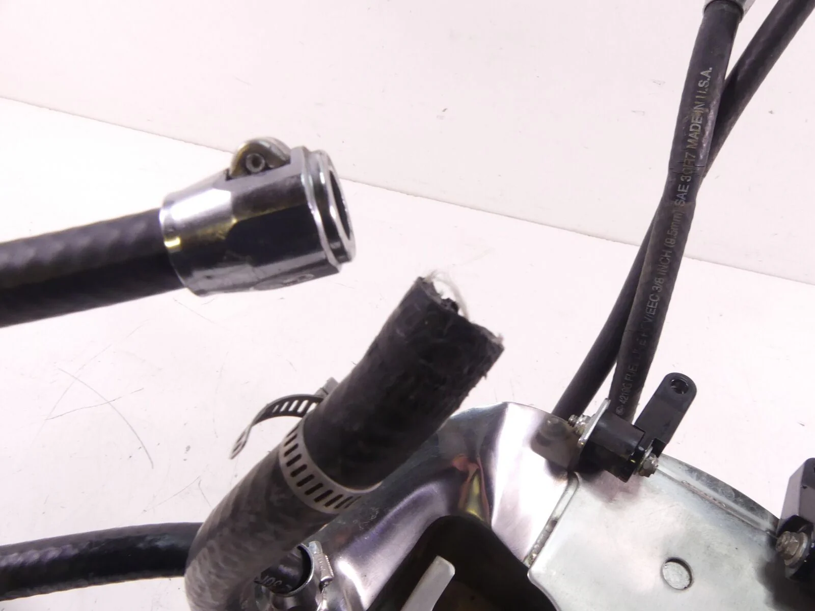 2003 Indian Spirit Springfield Oil Tank Reservoir & Lines Hoses - Read 29-962 - Image 11