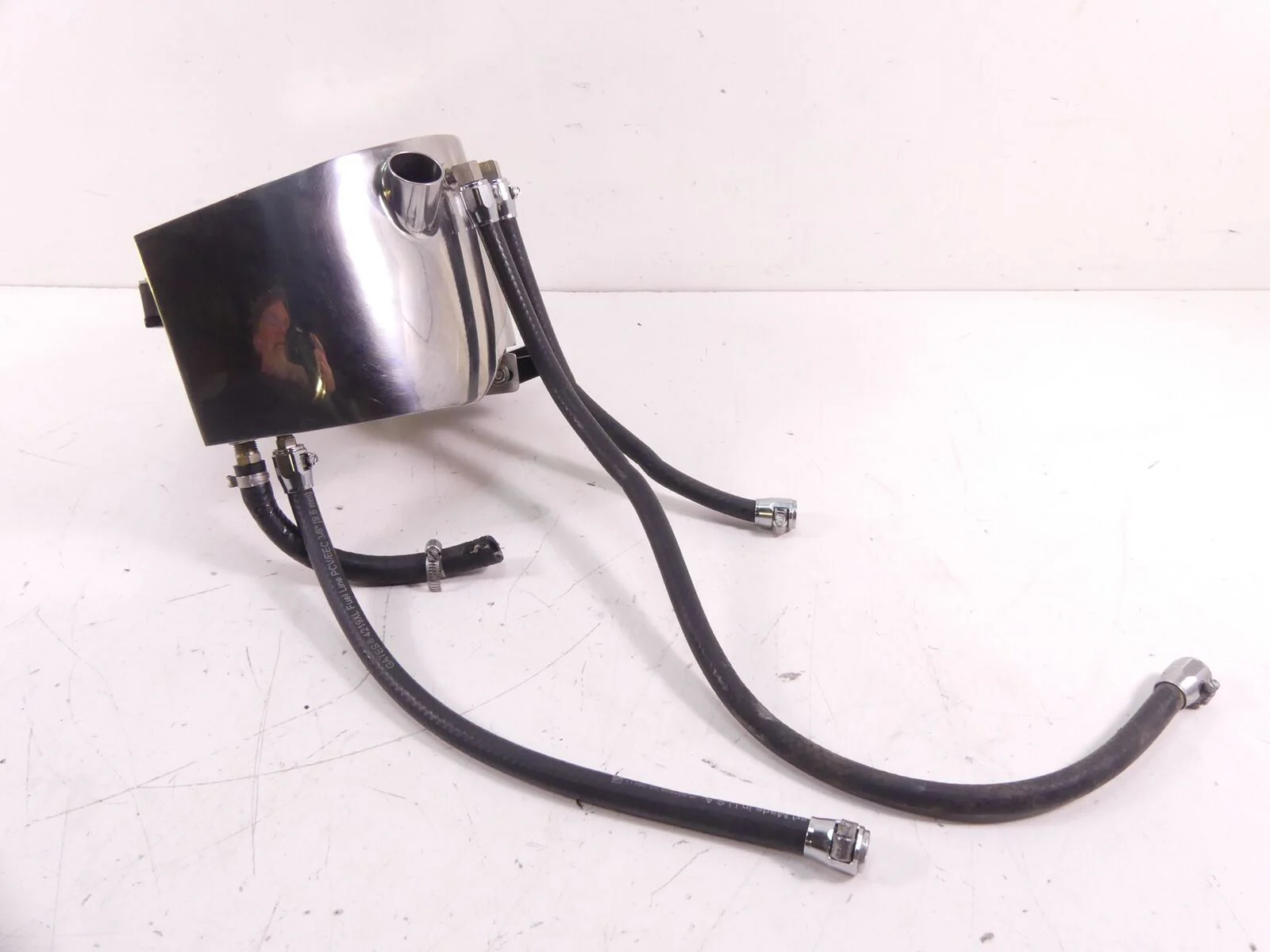 2003 Indian Spirit Springfield Oil Tank Reservoir & Lines Hoses - Read 29-962 - Image 2
