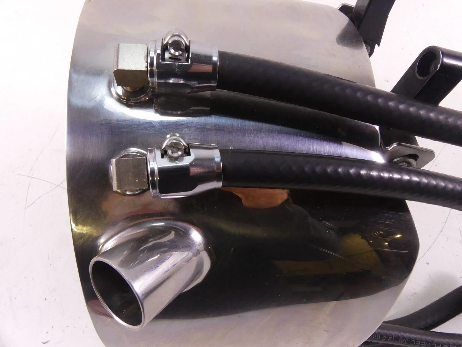 2003 Indian Spirit Springfield Oil Tank Reservoir & Lines Hoses - Read 29-962 - Image 7