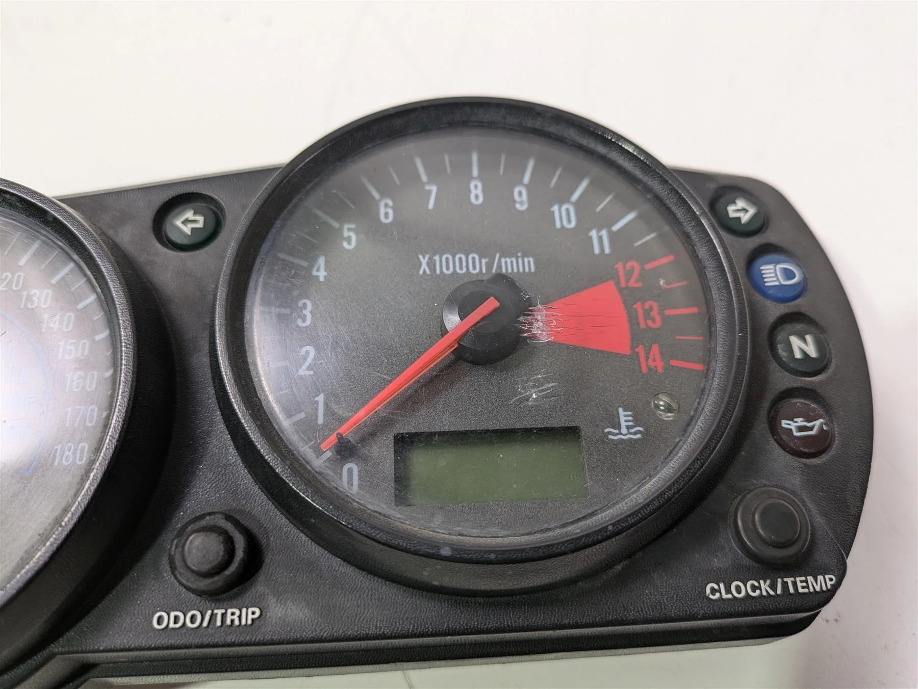 2003 Kawasaki ZX9R Ninja Gauges Speedometer 75K Instrument Cluster 28011-1219 - Image 10