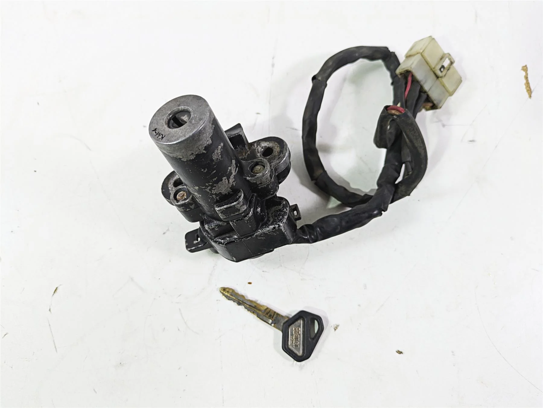 2003 Kawasaki ZX9R Ninja Ignition Switch & Key Set 27045-5156 - Image 2